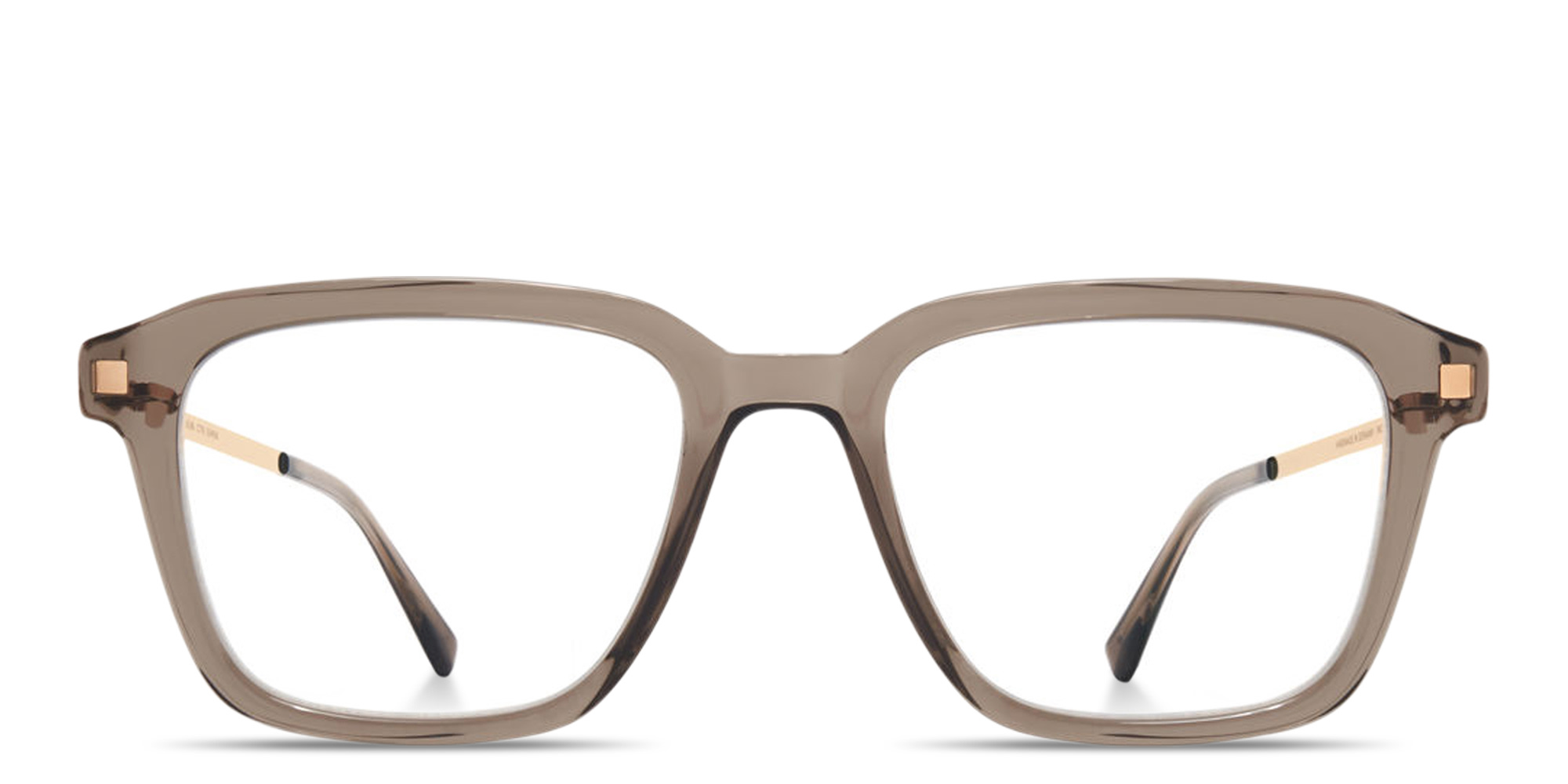 Shop MYKITA Ahti Square Eyeglasses in Clear Ash online.