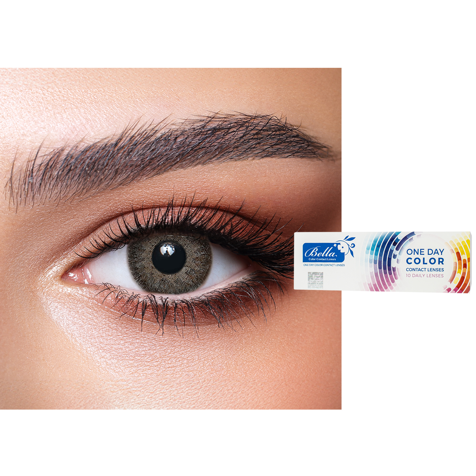 Bella One-Day Color Contact Lenses - Garnet – Product Photo 1