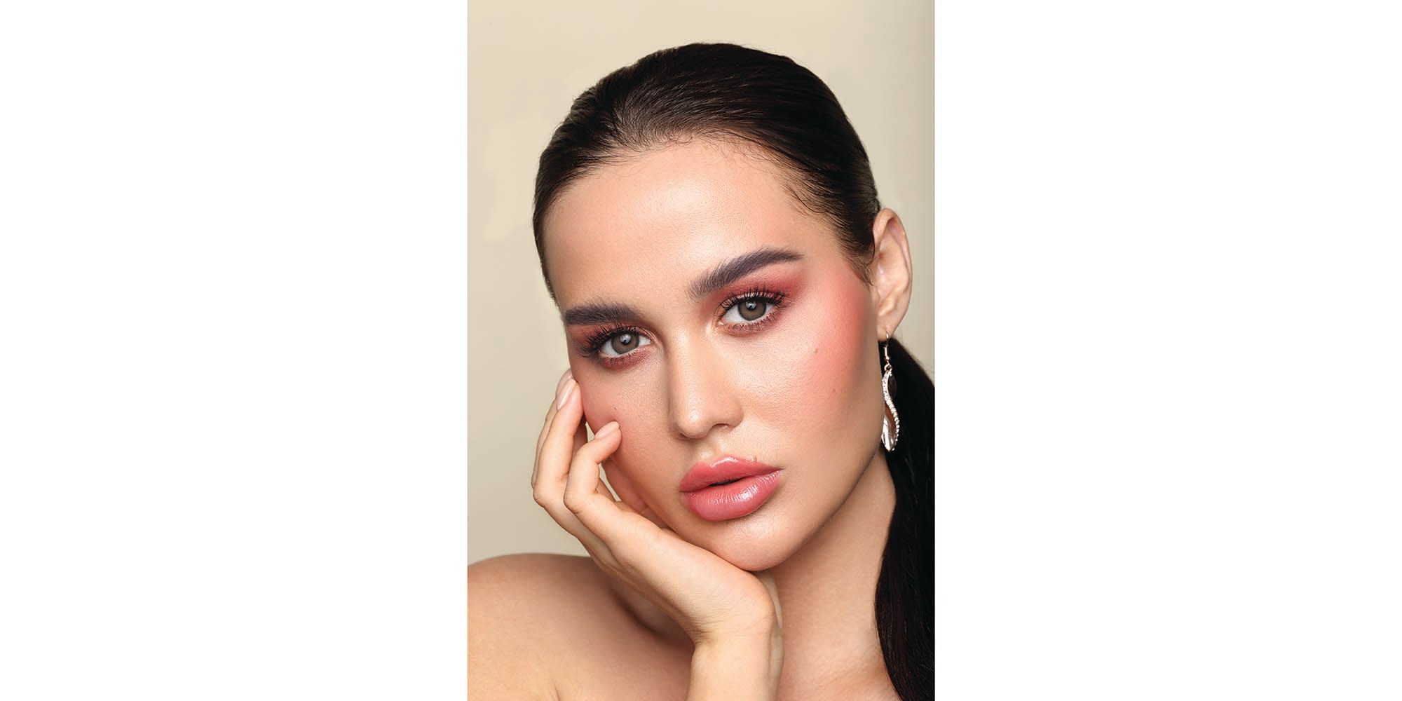DAHAB Monthly Color Contact Lenses - Cappuccino – Product Photo 2