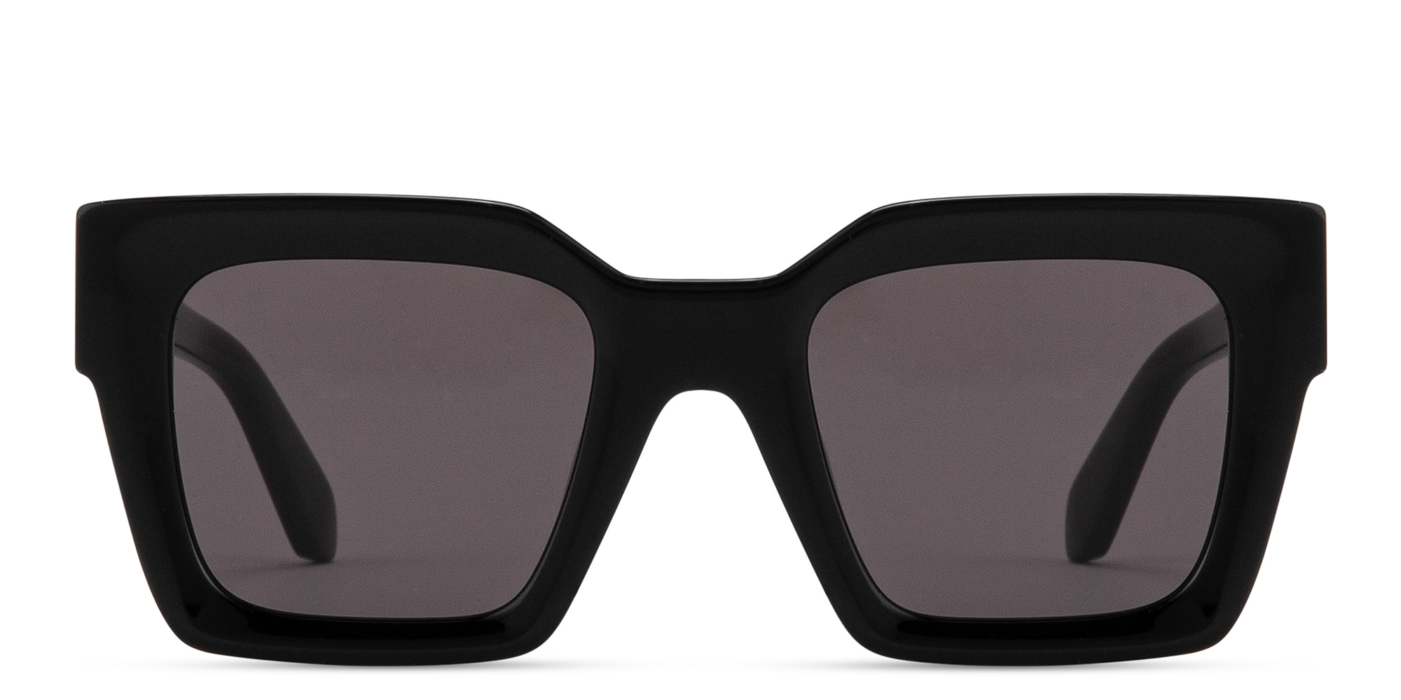 Shop OFF WHITE Jackson Unisex Square Sunglasses in Black online.