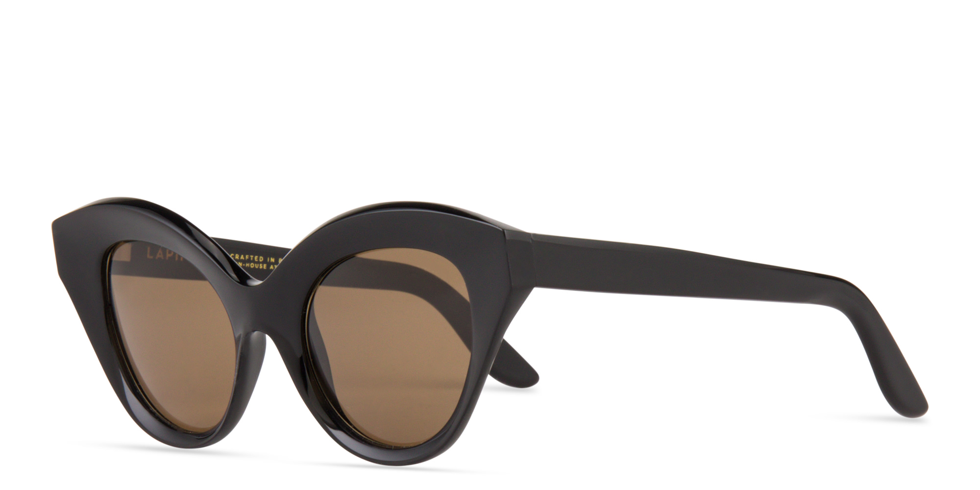 Shop LAPIMA Manuela Cat-Eye Sunglasses in Black online.
