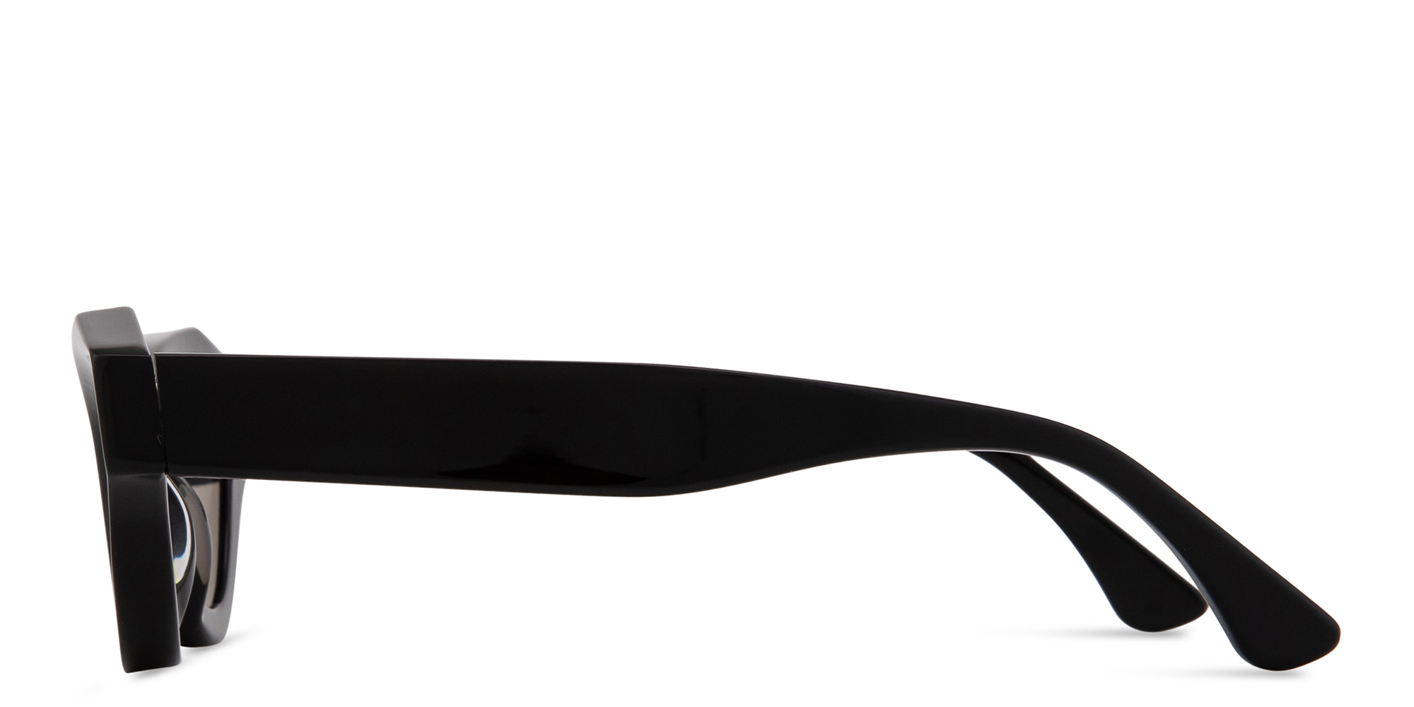 Shop THIERRY LASRY Jaya Cat-Eye Sunglasses in Black online.