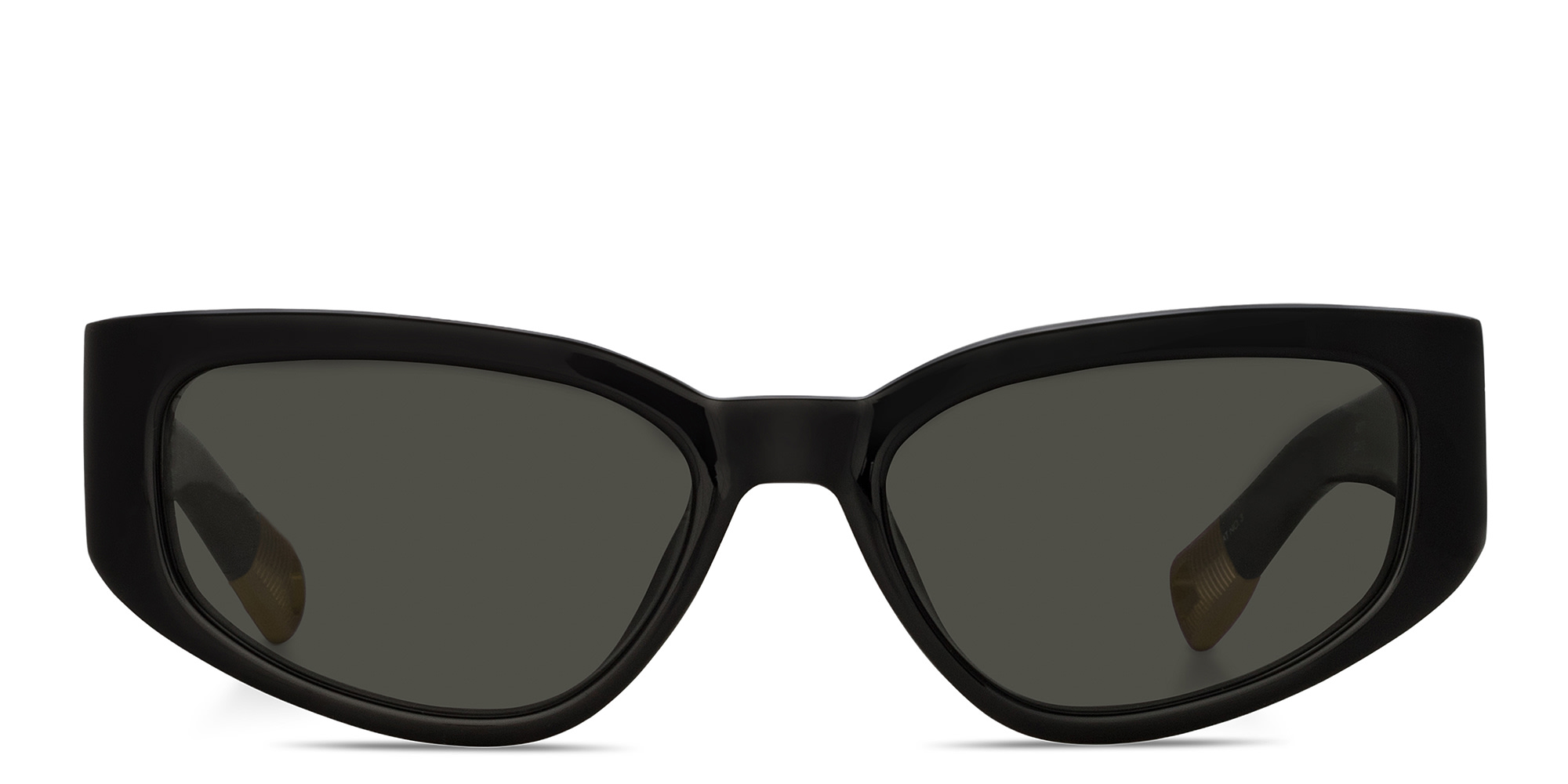 Shop JACQUEMUS Gala Cat-Eye Sunglasses in Black online.