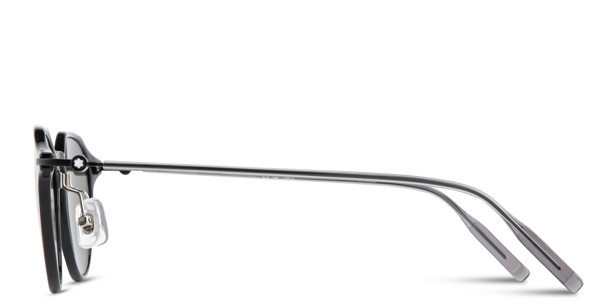 MONTBLANC Snowcap Panthos Sunglasses in Black – Product Photo 4