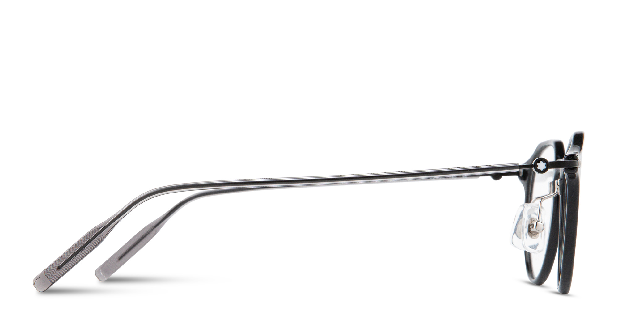 تسوق نظارات طبية طراز بانتوس بشعار الإكليل الثلجي مونت بلانك بلون أسود أونلاين.