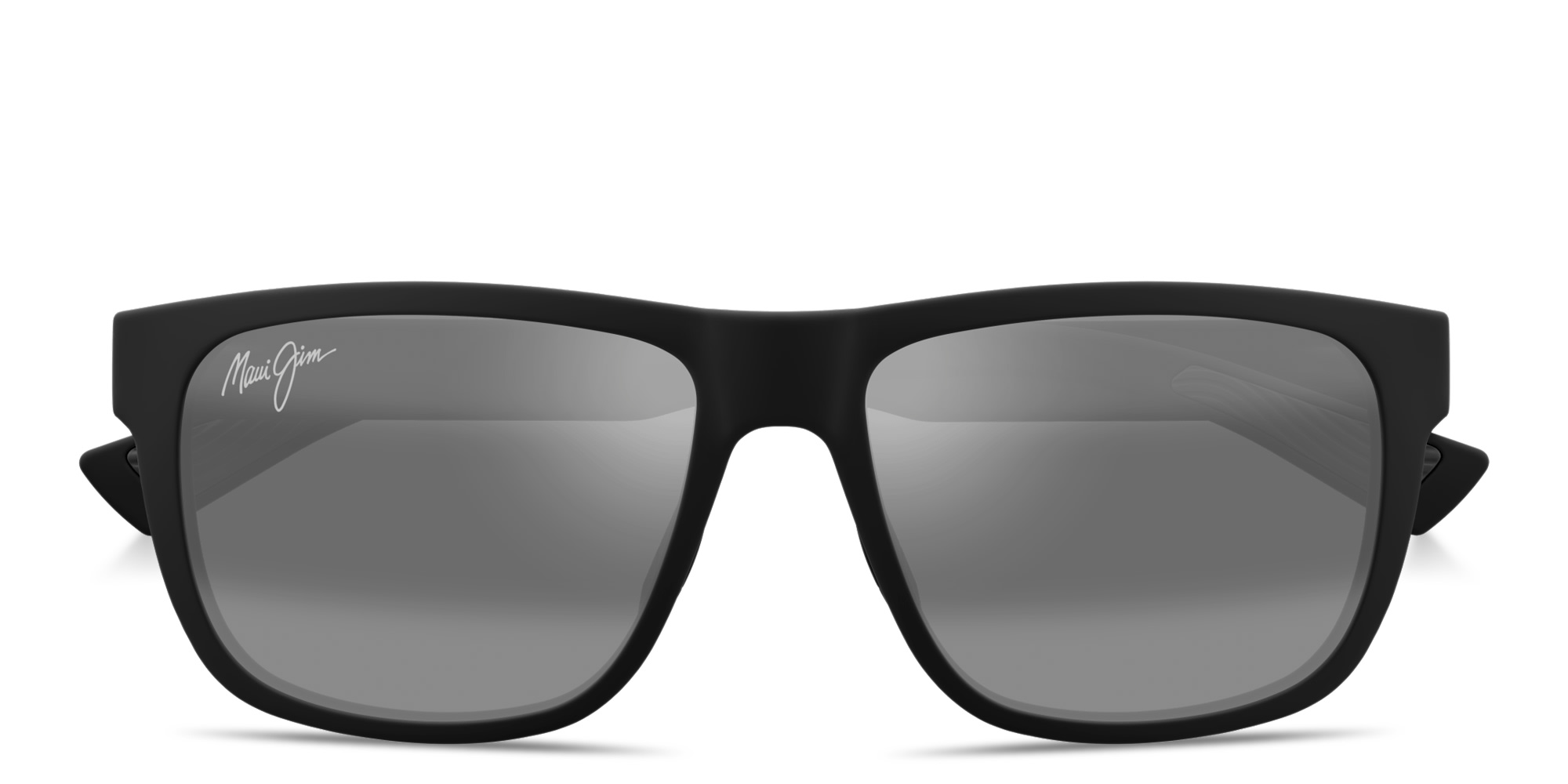Shop Maui Jim Puakea Square Sunglasses in Black online.