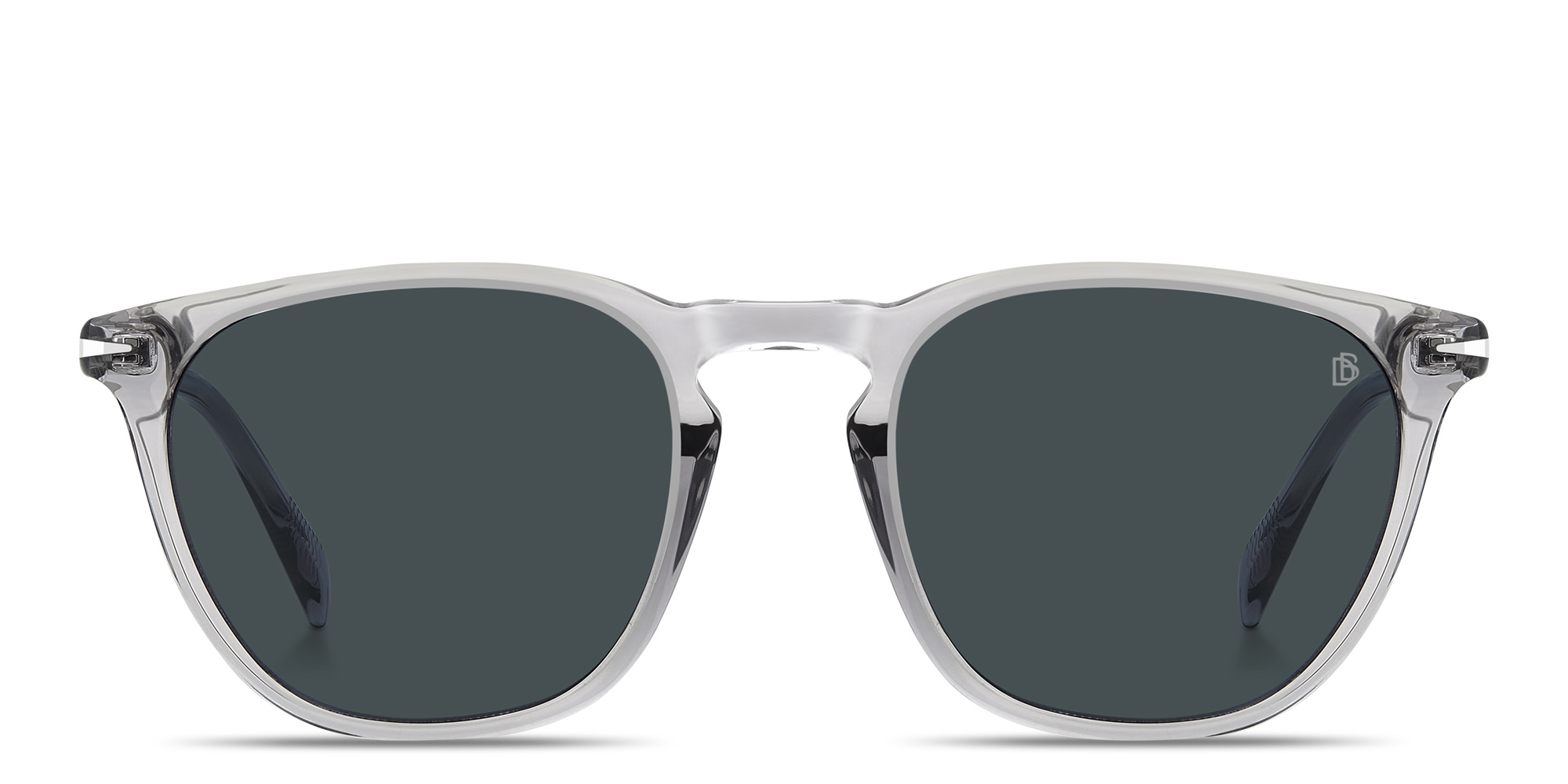 DAVID BECKHAM Talisman Square Sunglasses in Grey – Product Photo 1