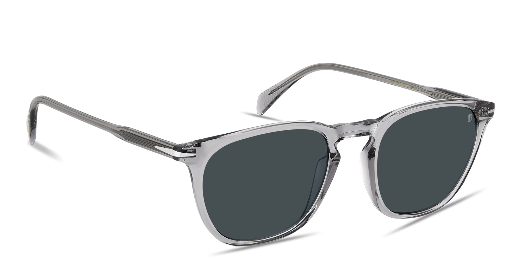 DAVID BECKHAM Talisman Square Sunglasses in Grey – Product Photo 3