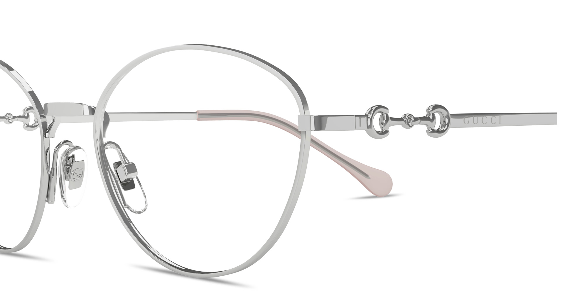 Horsebit Cat-Eye Eyeglasses