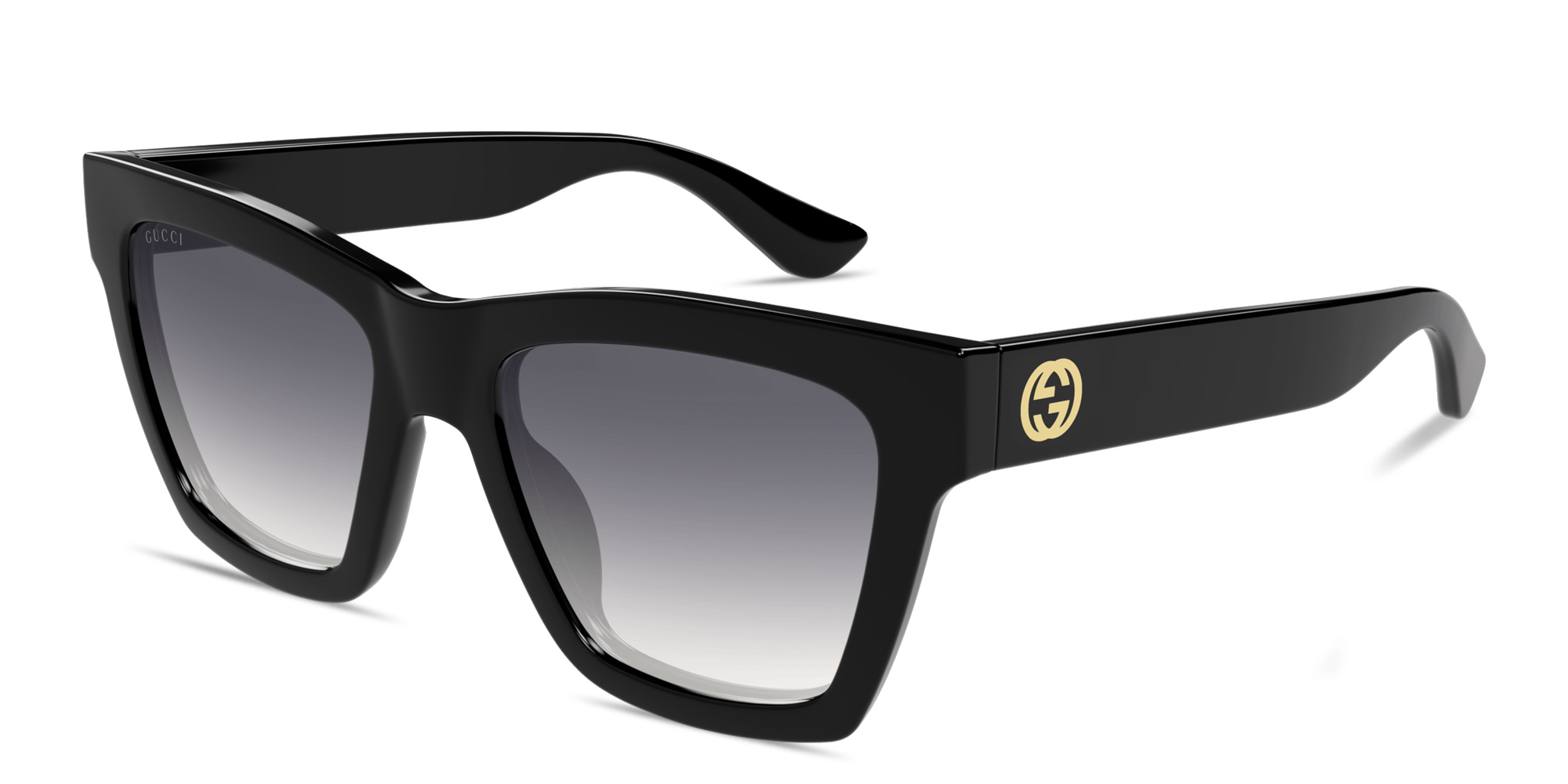 GUCCI GG Cat-Eye Sunglasses in Black – Product Photo 2