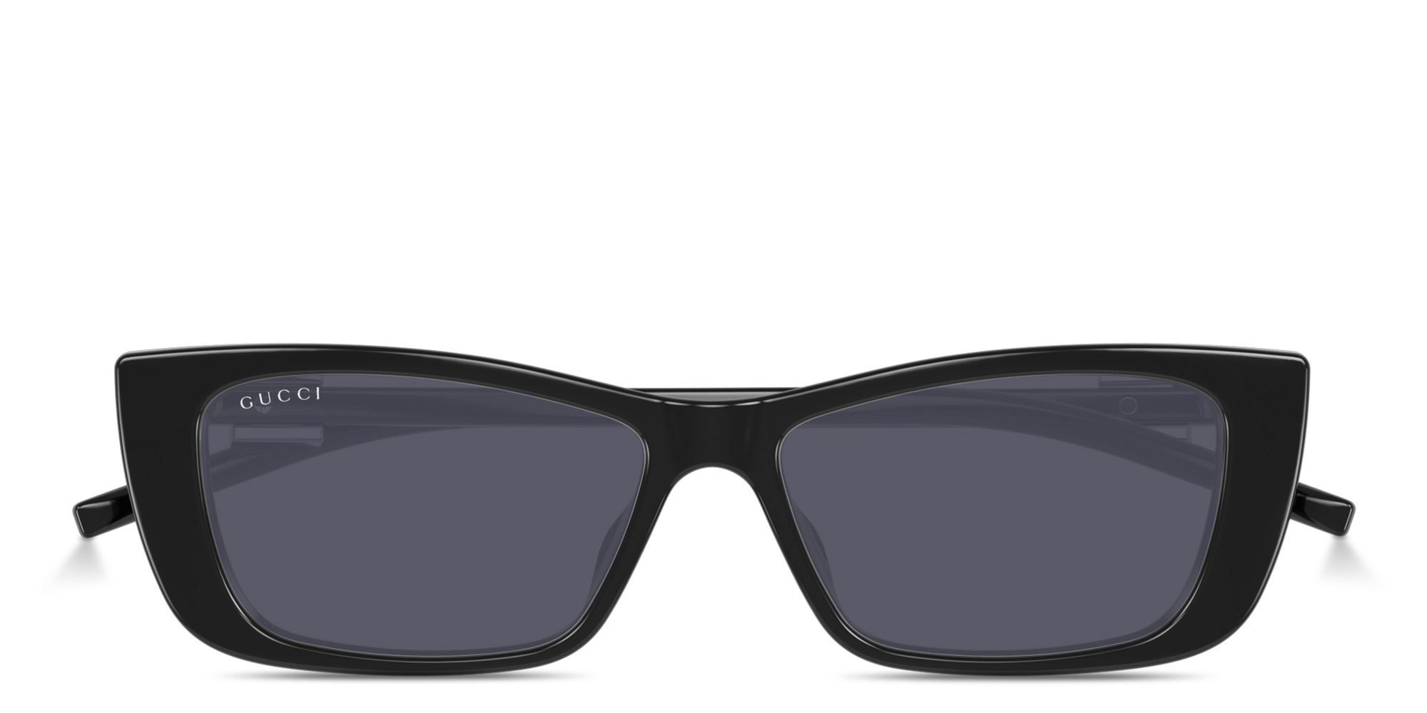 GUCCI Square G Motif Cat-Eye Sunglasses in Black – Product Photo 1