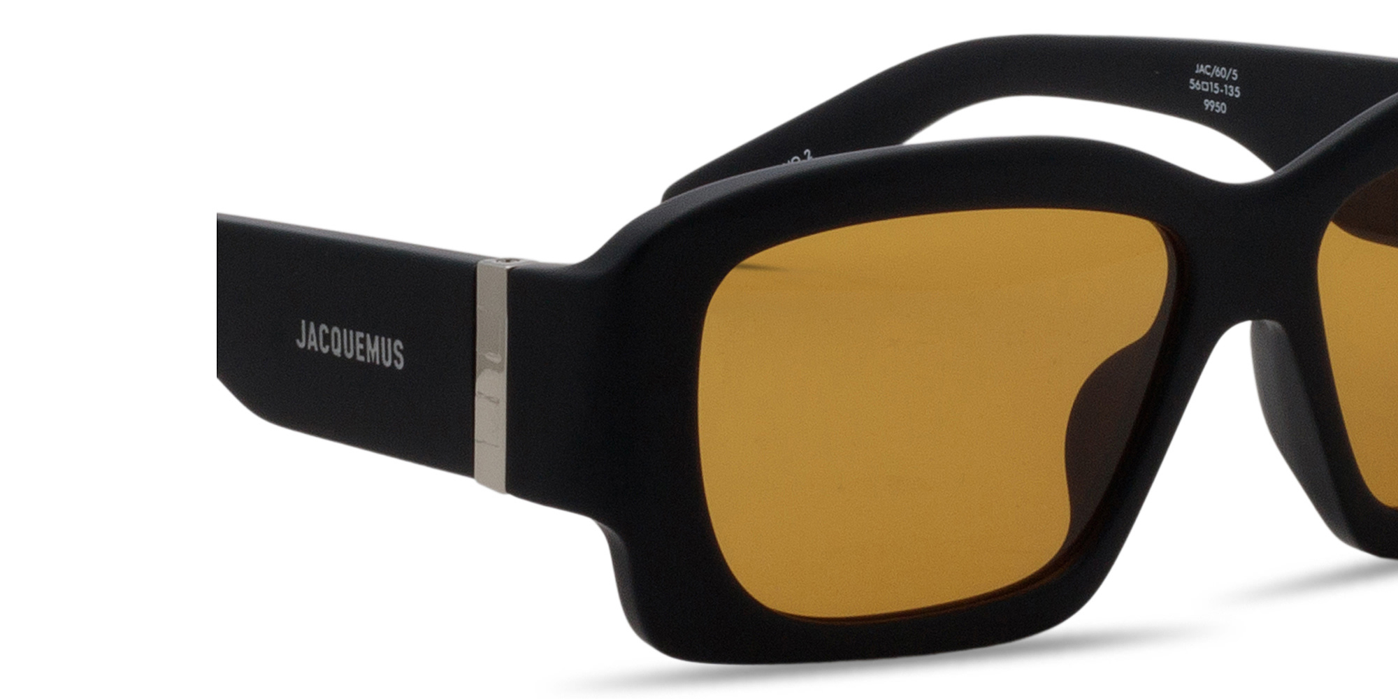 تسوق نظارات شمسية كروازيير بإطار مستطيل جاكيموس بلون أسود أونلاين.
