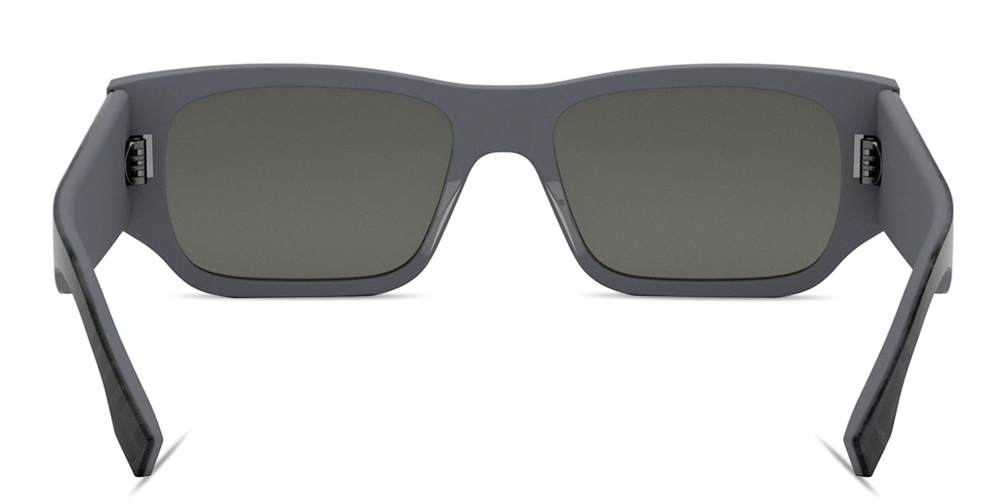 FENDI FF Squared Grey Rectangular Sunglasses in Grey – Product Photo 4
