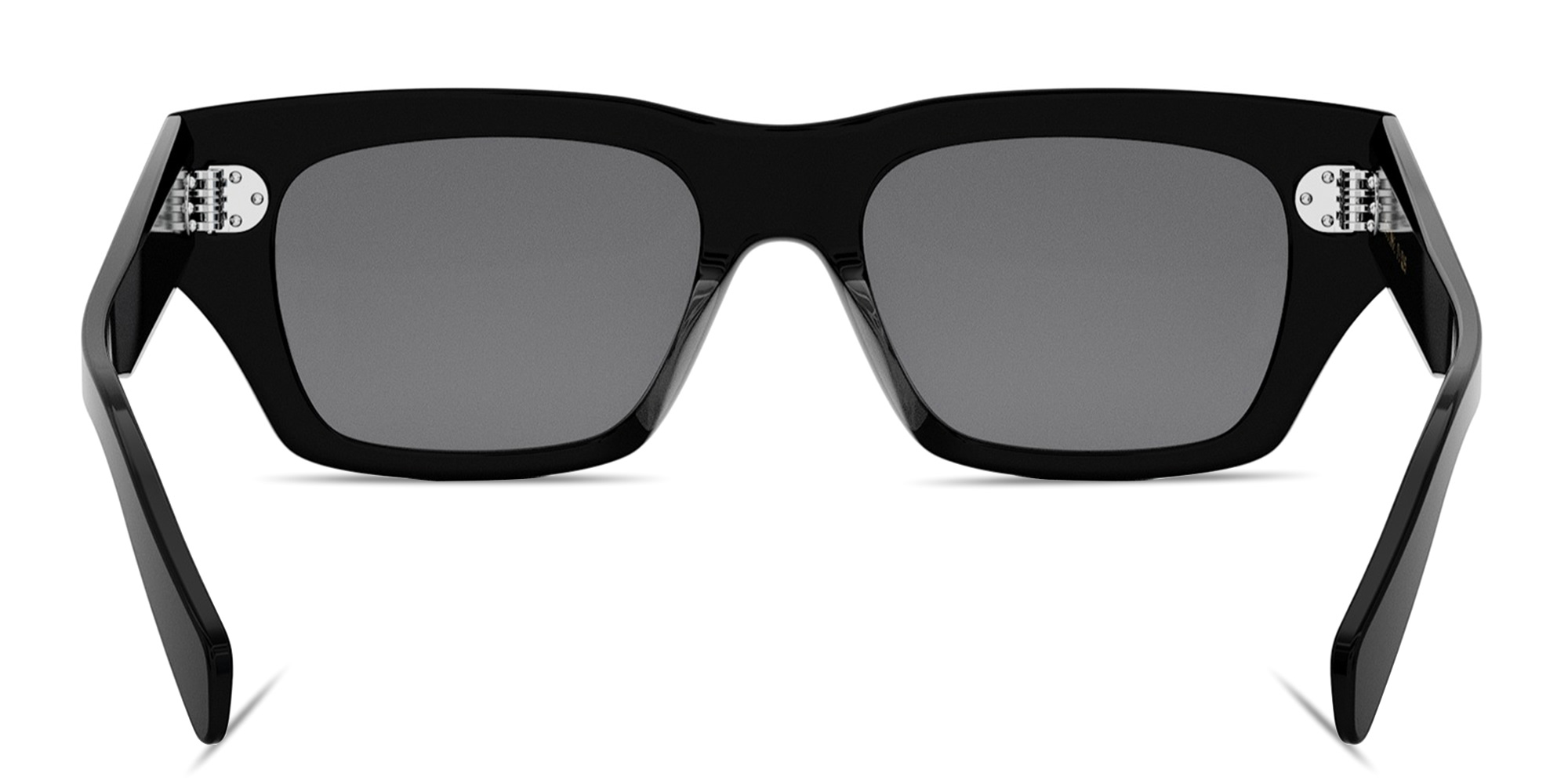 Shop CELINE CELINE 3 Dots HD Black Irregular Sunglasses in Black online.