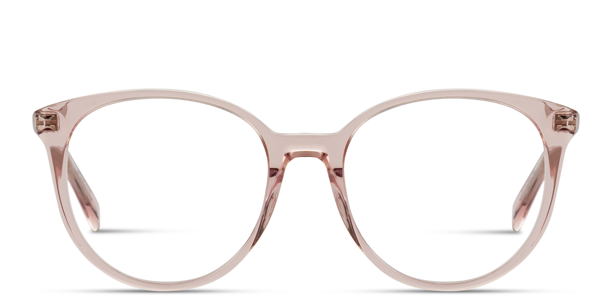 Shop CELINE CELINE Thin Round Eyeglasses in Black online.