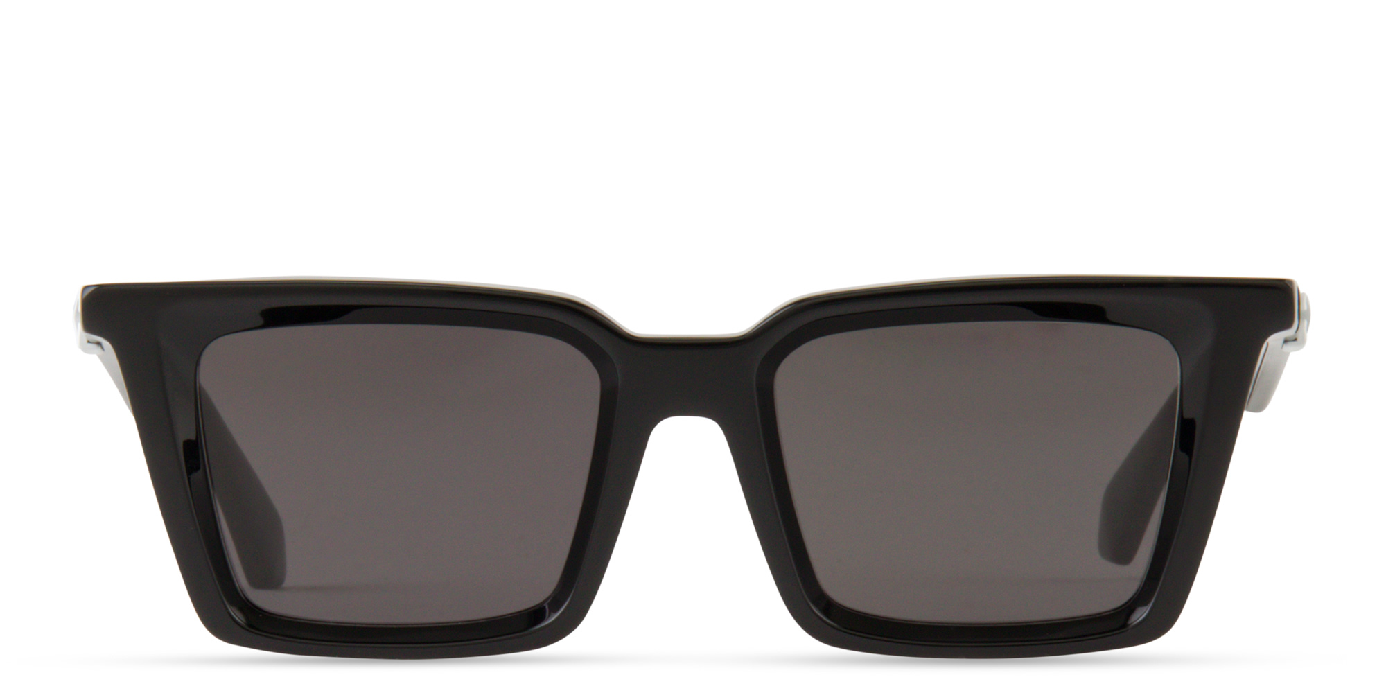 Shop OFF WHITE Dalton Unisex Rectangle Sunglasses in Black online.
