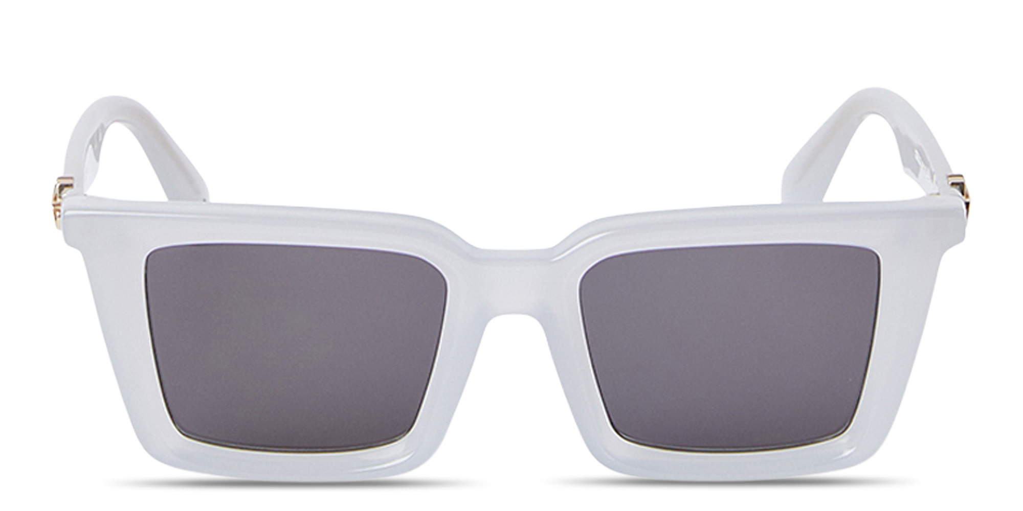 Shop OFF WHITE Dalton Unisex Rectangle Sunglasses in Grey online.