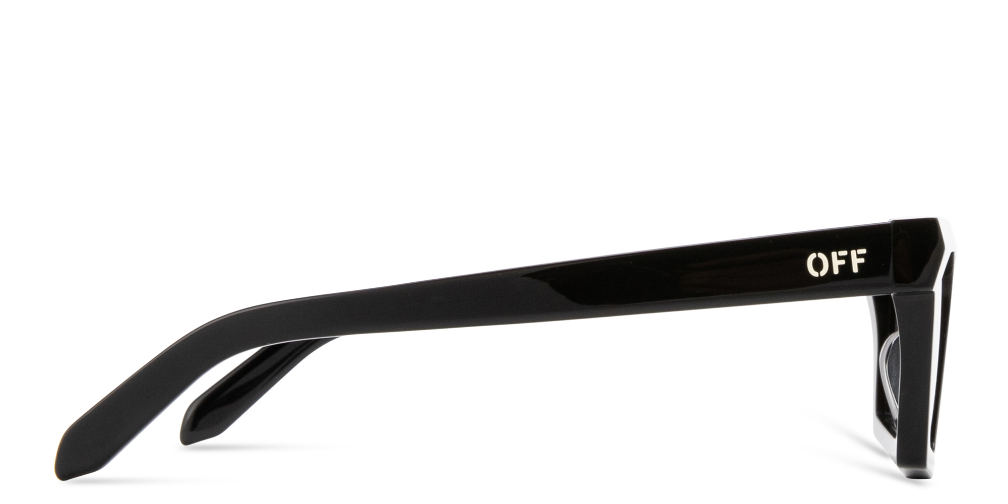 Shop OFF WHITE Windsor Unisex Rectangle Sunglasses in Black online.