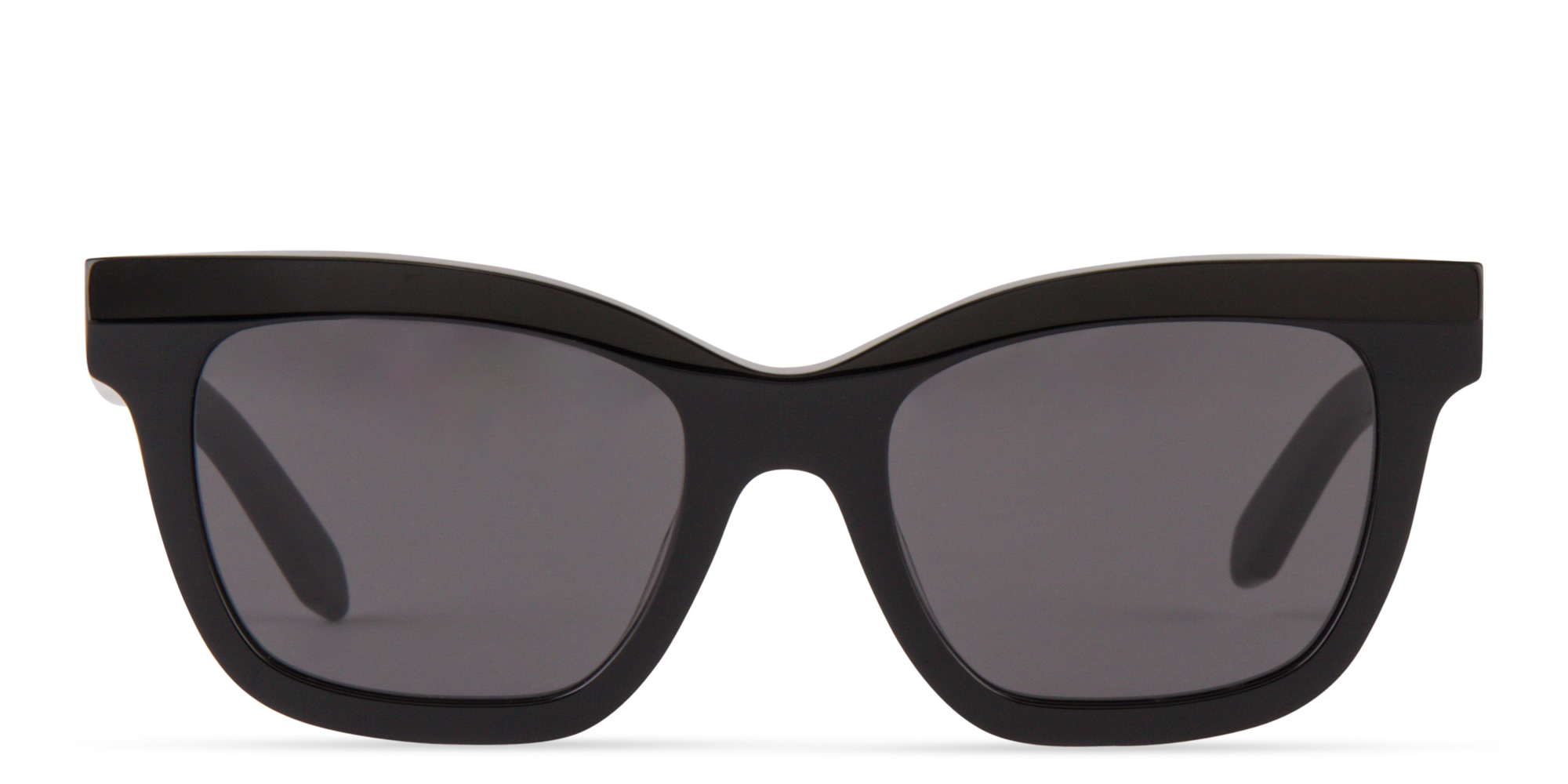 Shop OFF WHITE Lincoln Unisex Cat-Eye Sunglasses in Black online.