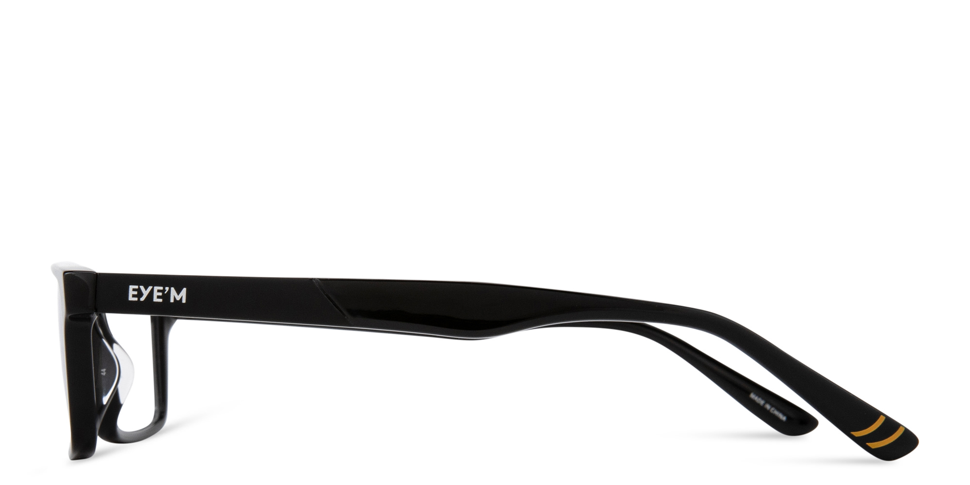 Shop EYE'M Kids Rectangle Eyeglasses in Black online.