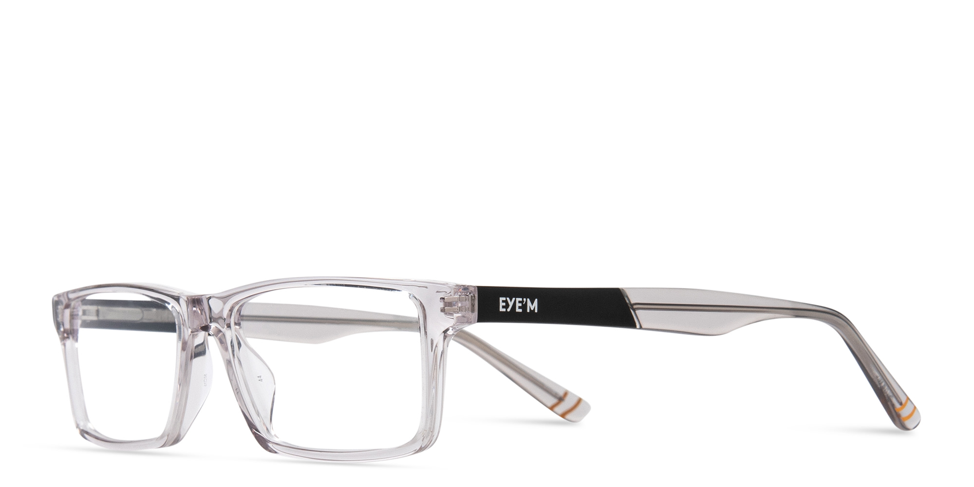 Shop EYE'M Kids Rectangle Eyeglasses in Clear online.