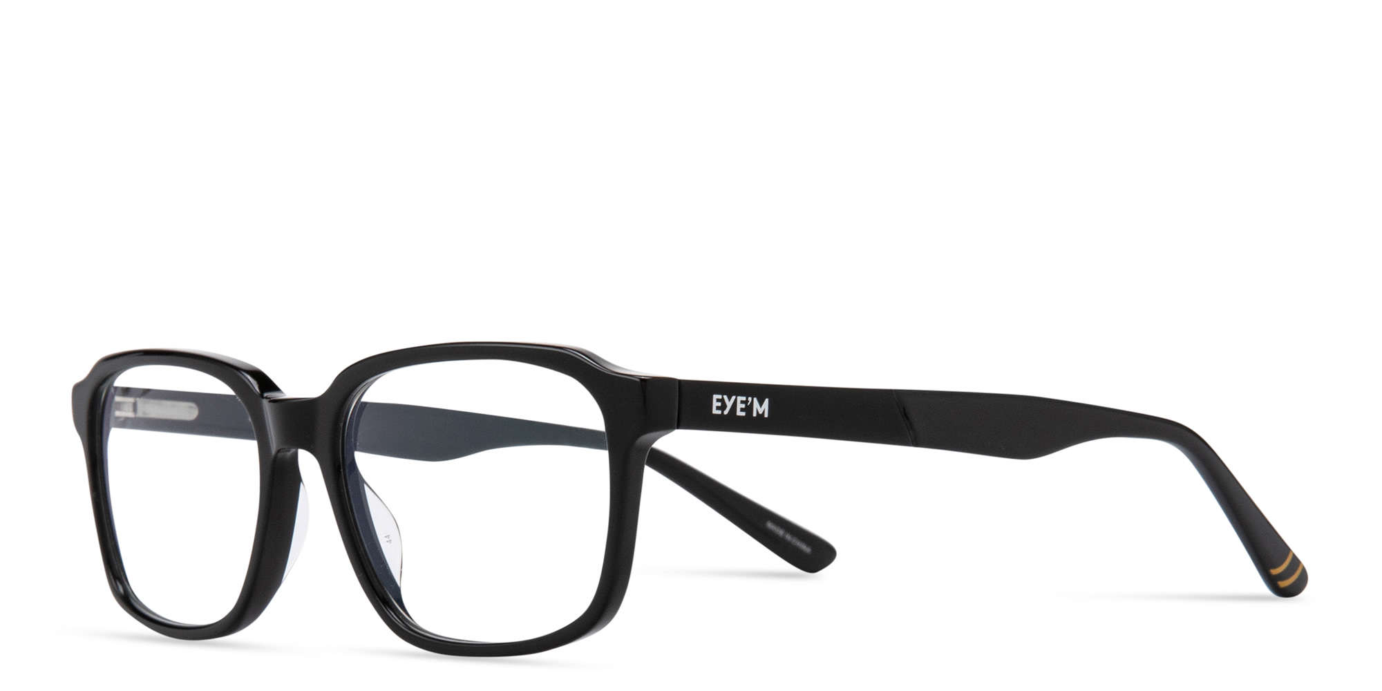 Shop EYE'M Kids Square Eyeglasses in Black online.