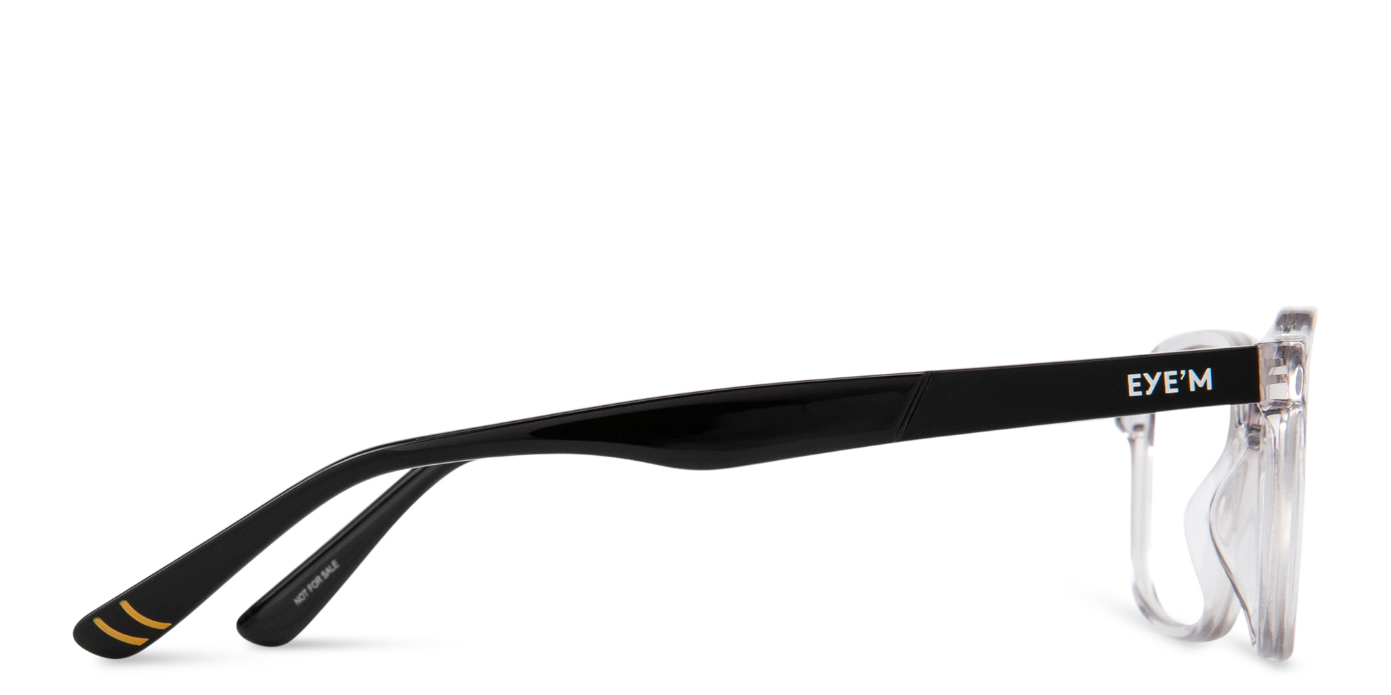 تسوق نظارات طبية مربّعة للأطفال EYE'M بلون شفاف أونلاين.