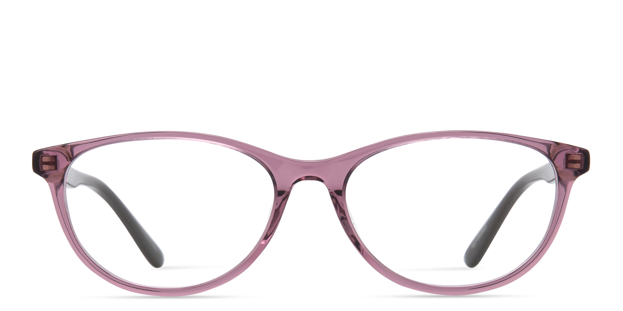 Shop EYE'M Kids Cat-Eye Eyeglasses in Transparent Pink online.