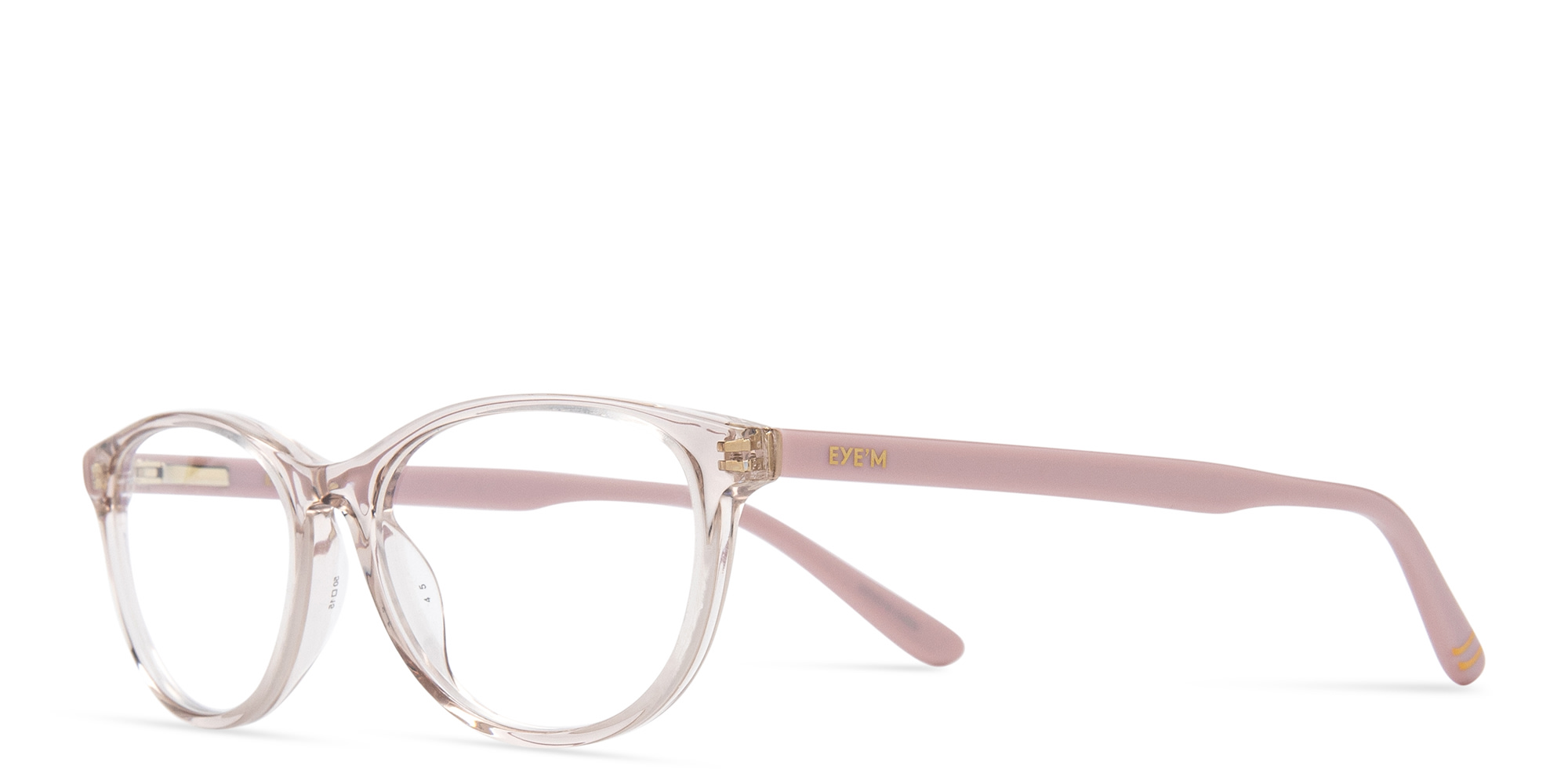 Shop EYE'M Kids Cat-Eye Eyeglasses in Clear online.