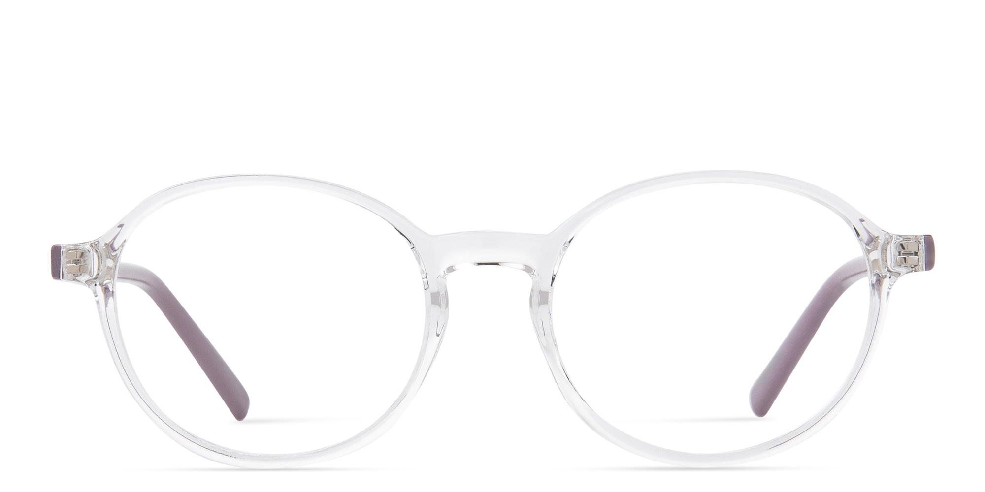 Shop EYE'M Kids Panthos Eyeglasses in Clear online.