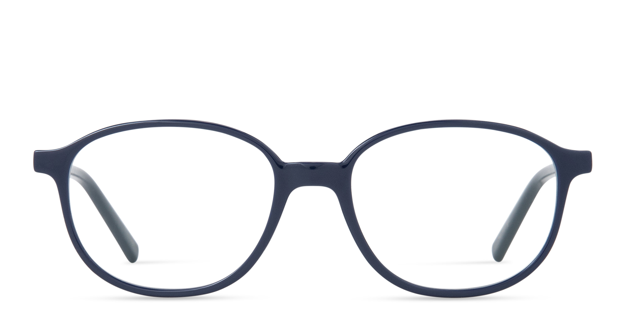 Shop EYE'M Kids Square Eyeglasses in Dark Blue online.