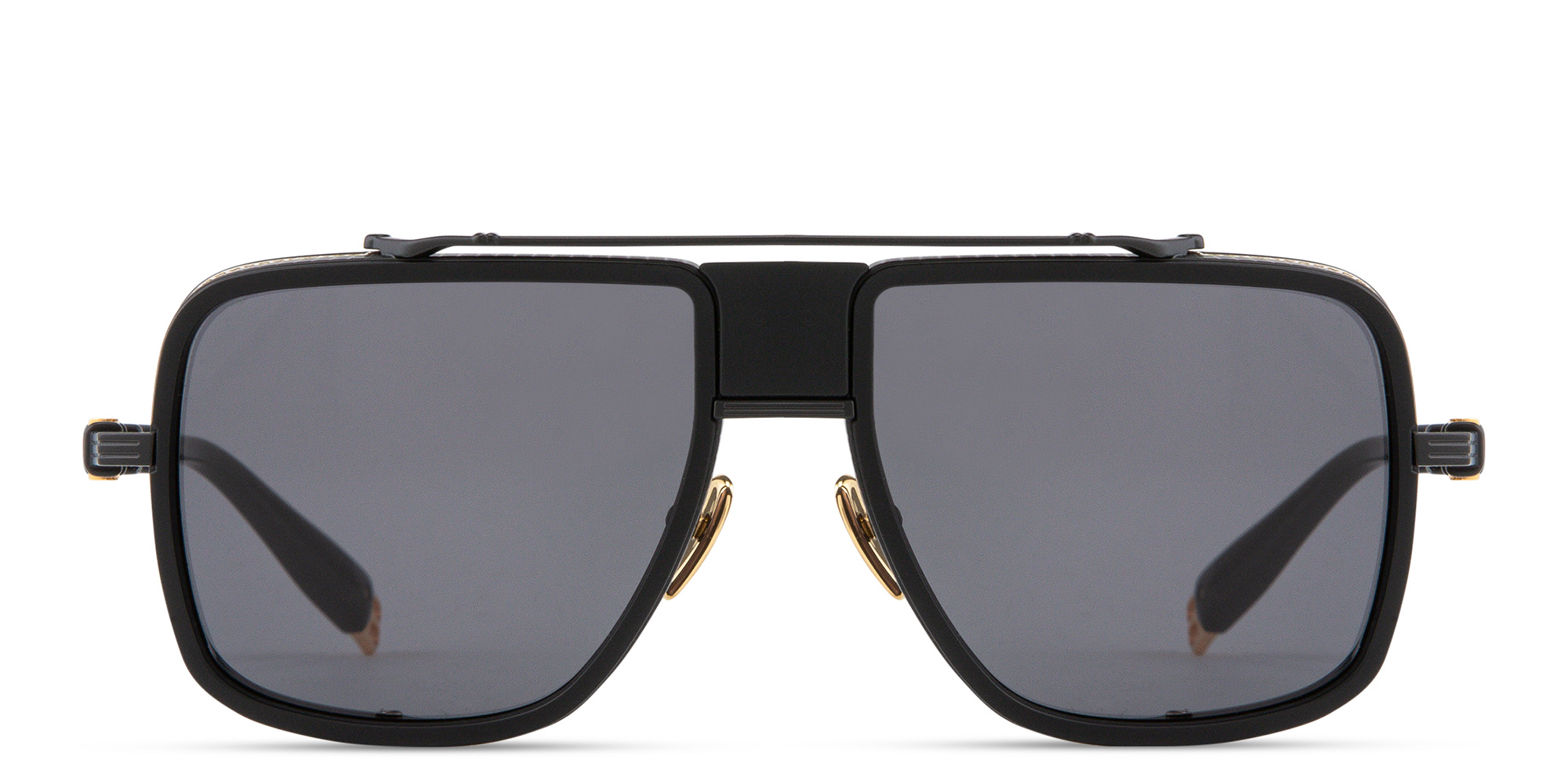 تسوق نظارات شمسية أو آر بإطار مربّع للجنسين بالمان بلون أسود أونلاين.