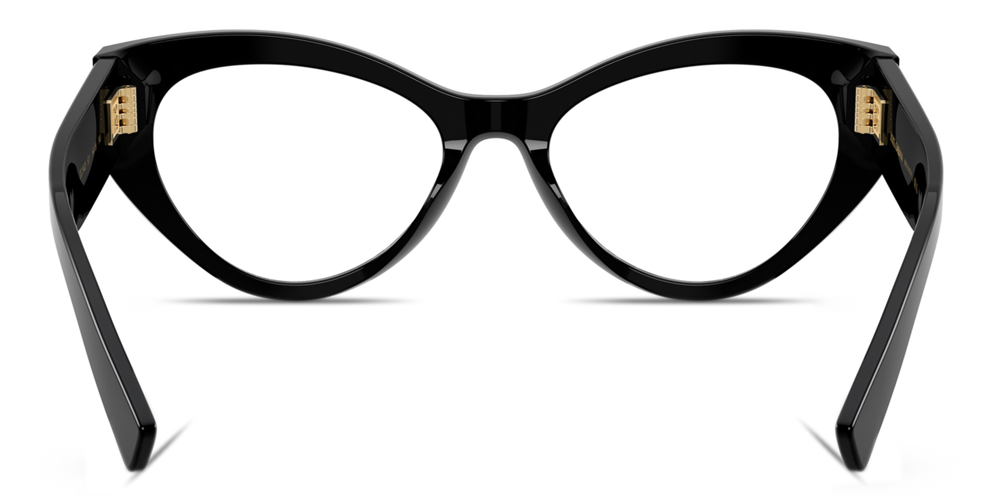 Shop Dolce & Gabbana DNA Cat-Eye Eyeglasses in Black online.