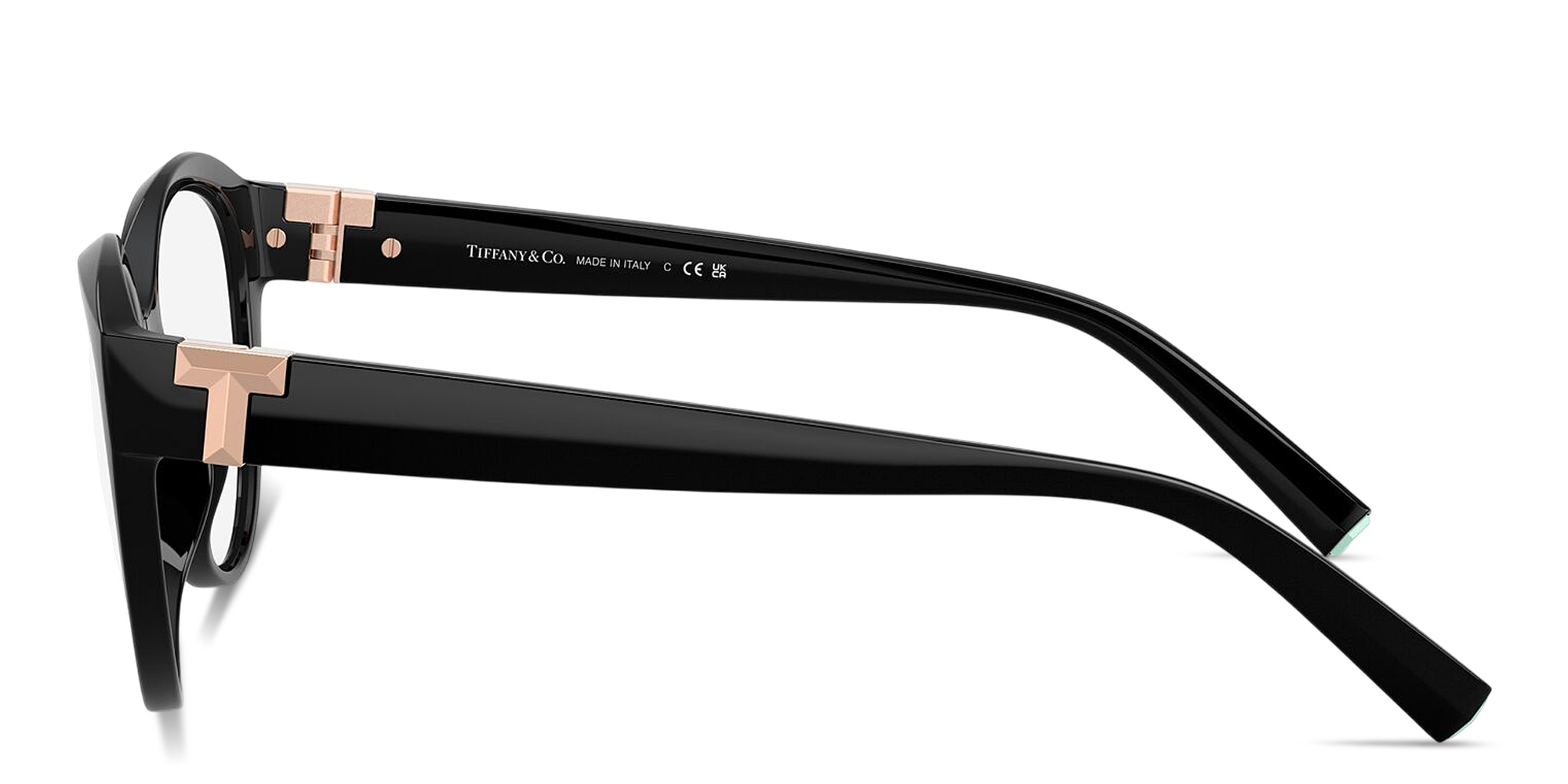 Shop TIFFANY T Cat-Eye Eyeglasses in Black online.