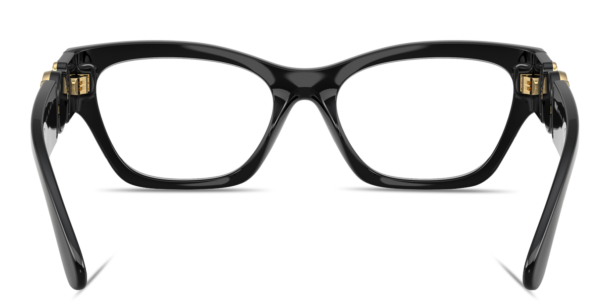 نظارات طبية ميدوسا بيجي طراز كات آي من فيرزاتشي بلون أسود - صورة المنتج 4