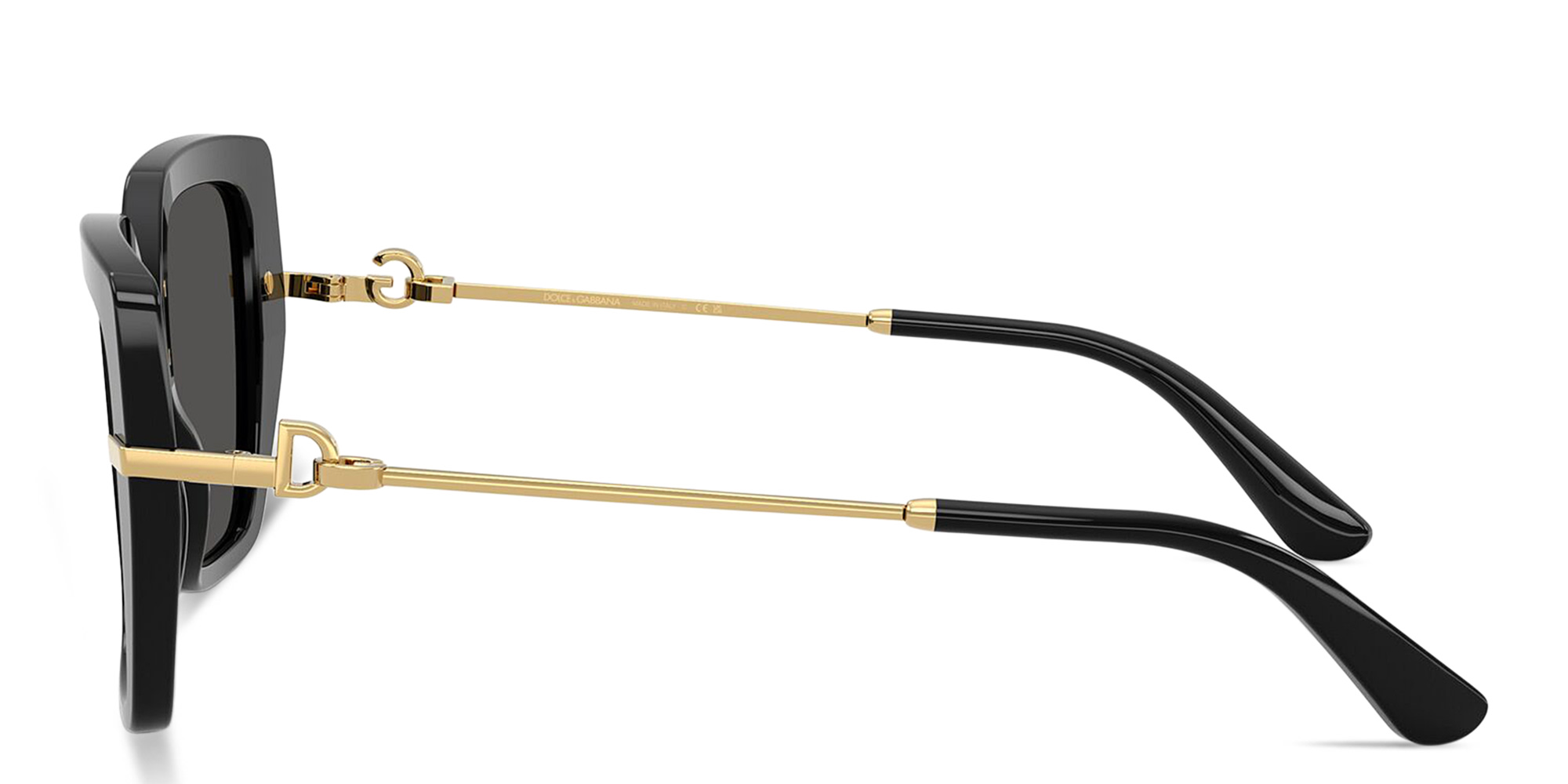 Dolce & Gabbana DG Motif Butterfly Sunglasses in Black – Product Photo 3