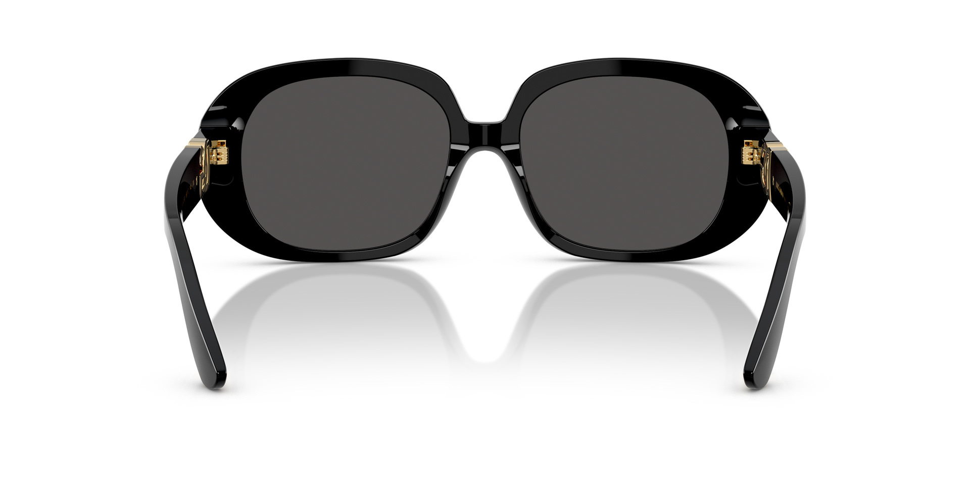 Dolce & Gabbana DG Motif Oval Sunglasses in Black – Product Photo 5