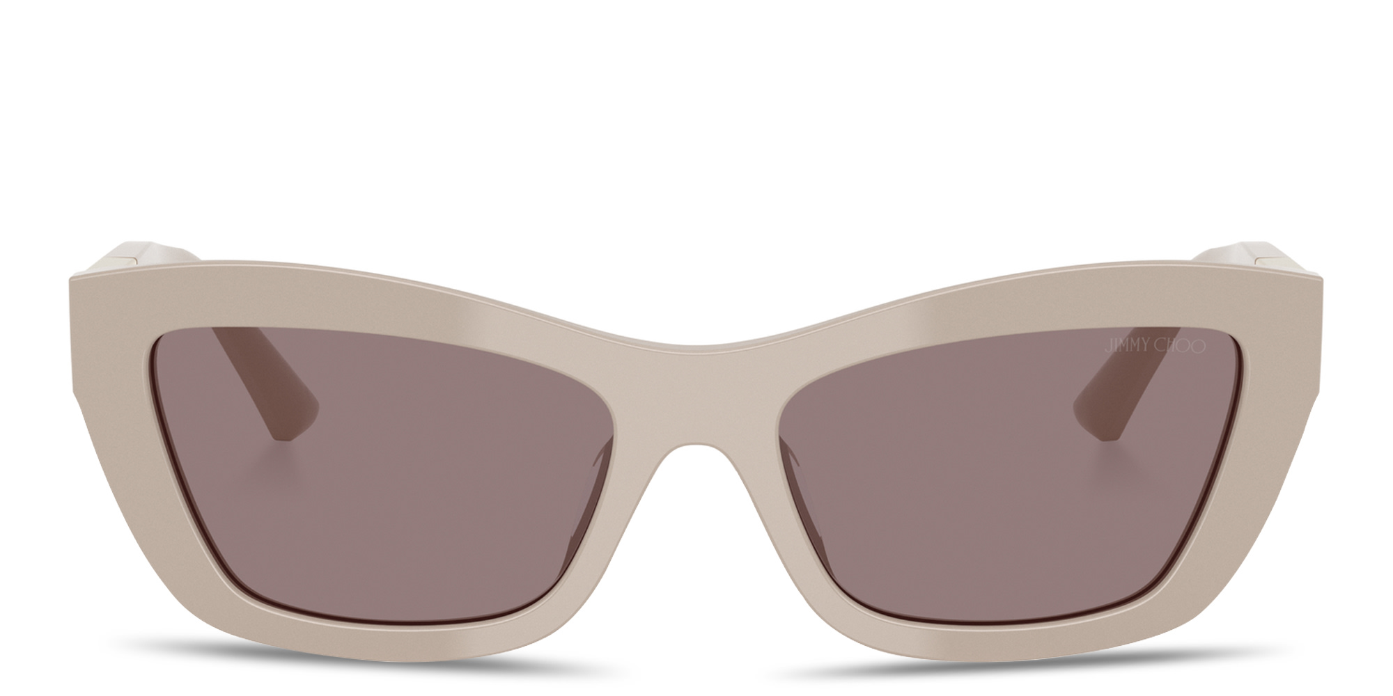 Shop JIMMY CHOO Diamond Cat-Eye Sunglasses in Ash online.