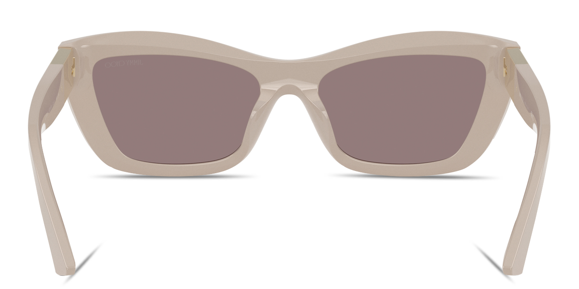 Shop JIMMY CHOO Diamond Cat-Eye Sunglasses in Ash online.