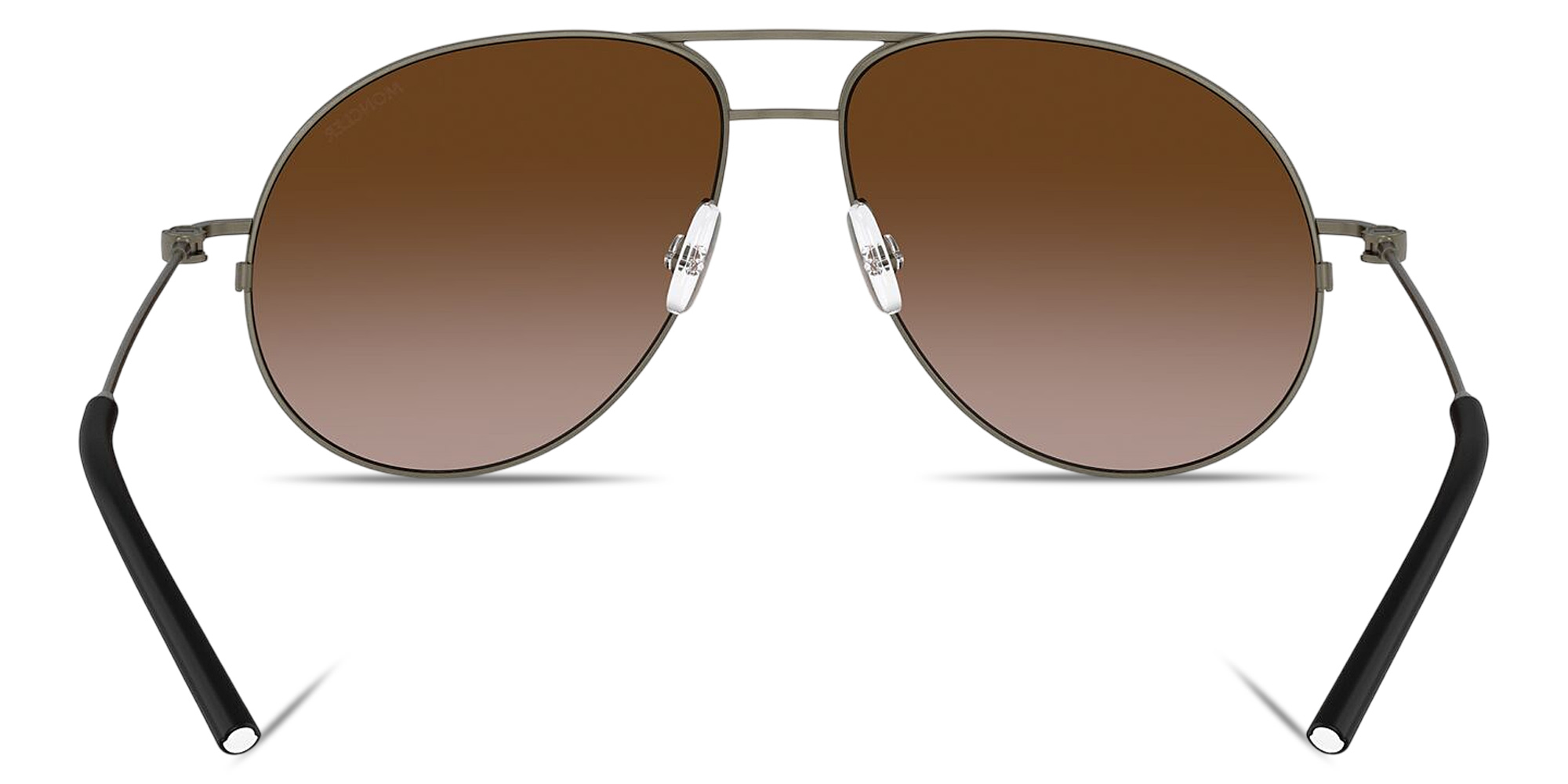 Shop Moncler Flyze Unisex Pilot Sunglasses in Matte Anthracite online.