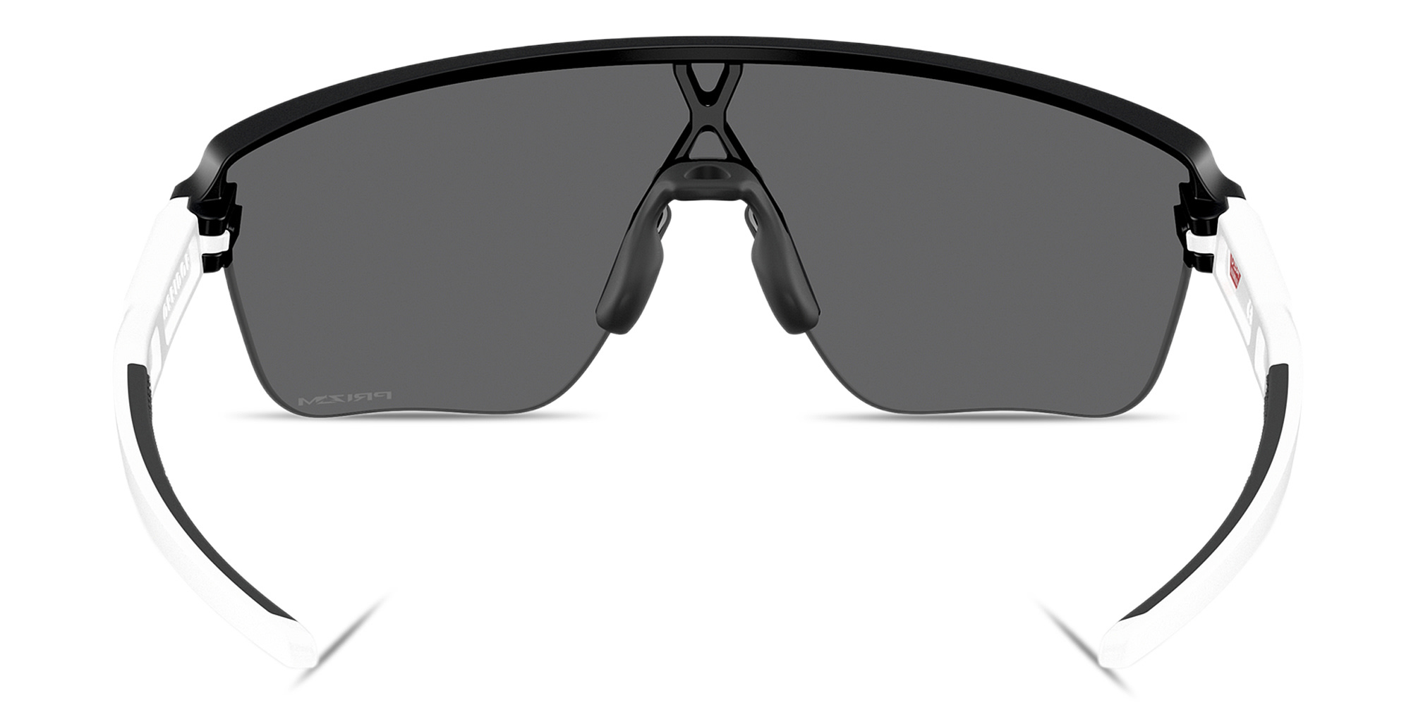 Oakley Corridor SQ Half-Rim Rectangle Sunglasses in Matte Black – Product Photo 4