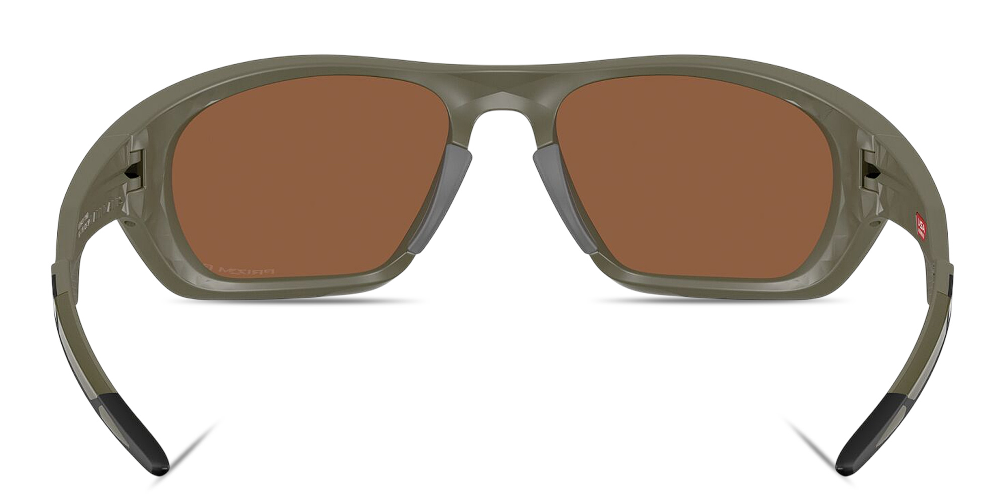 تسوق نظارات شمسية لاتيراليس بإطار مستطيل اوكلي بلون أخضر مطفي أونلاين.