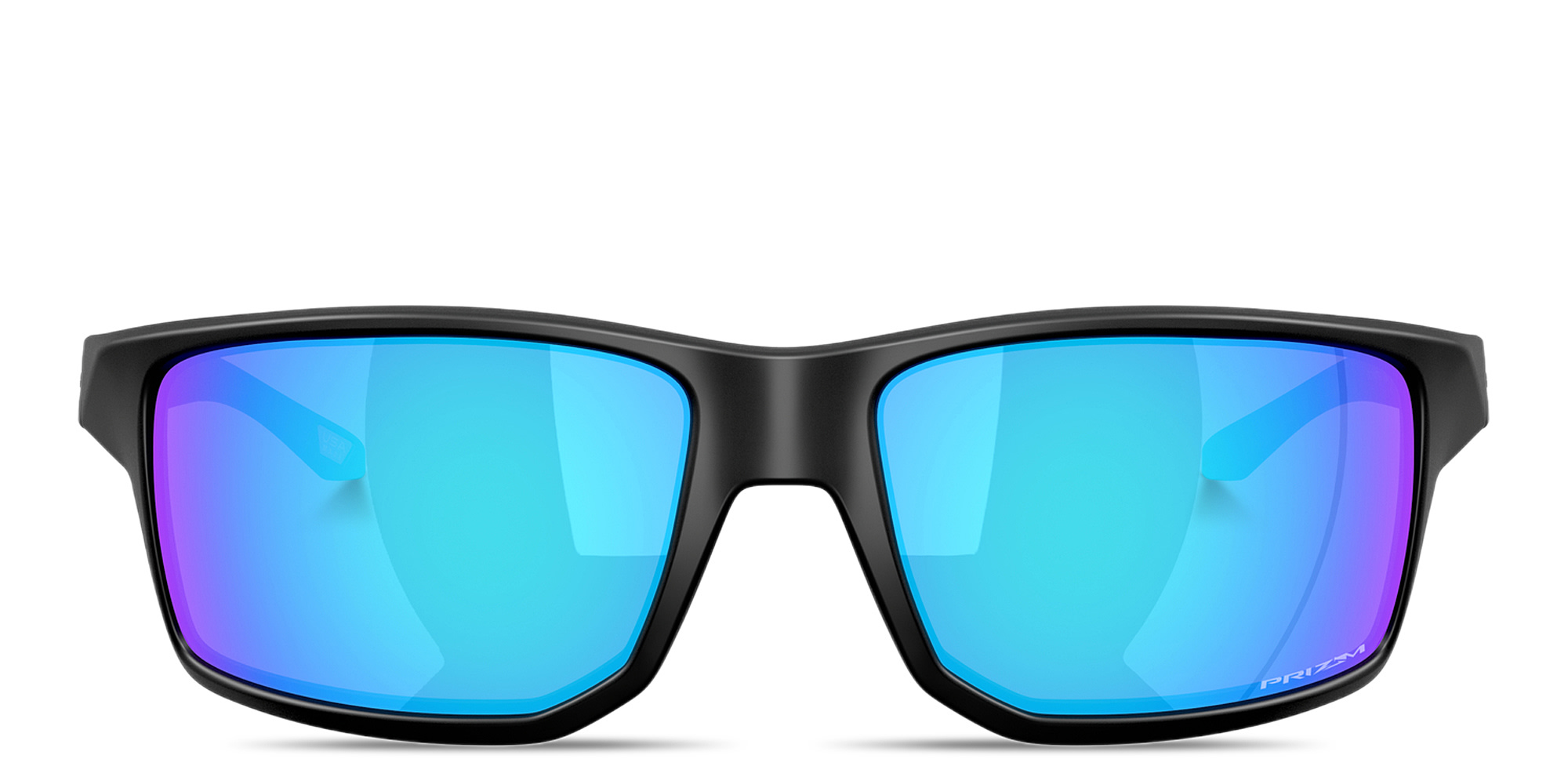 Oakley Gibston XL Rectangle Sunglasses in Matte Black – Product Photo 1