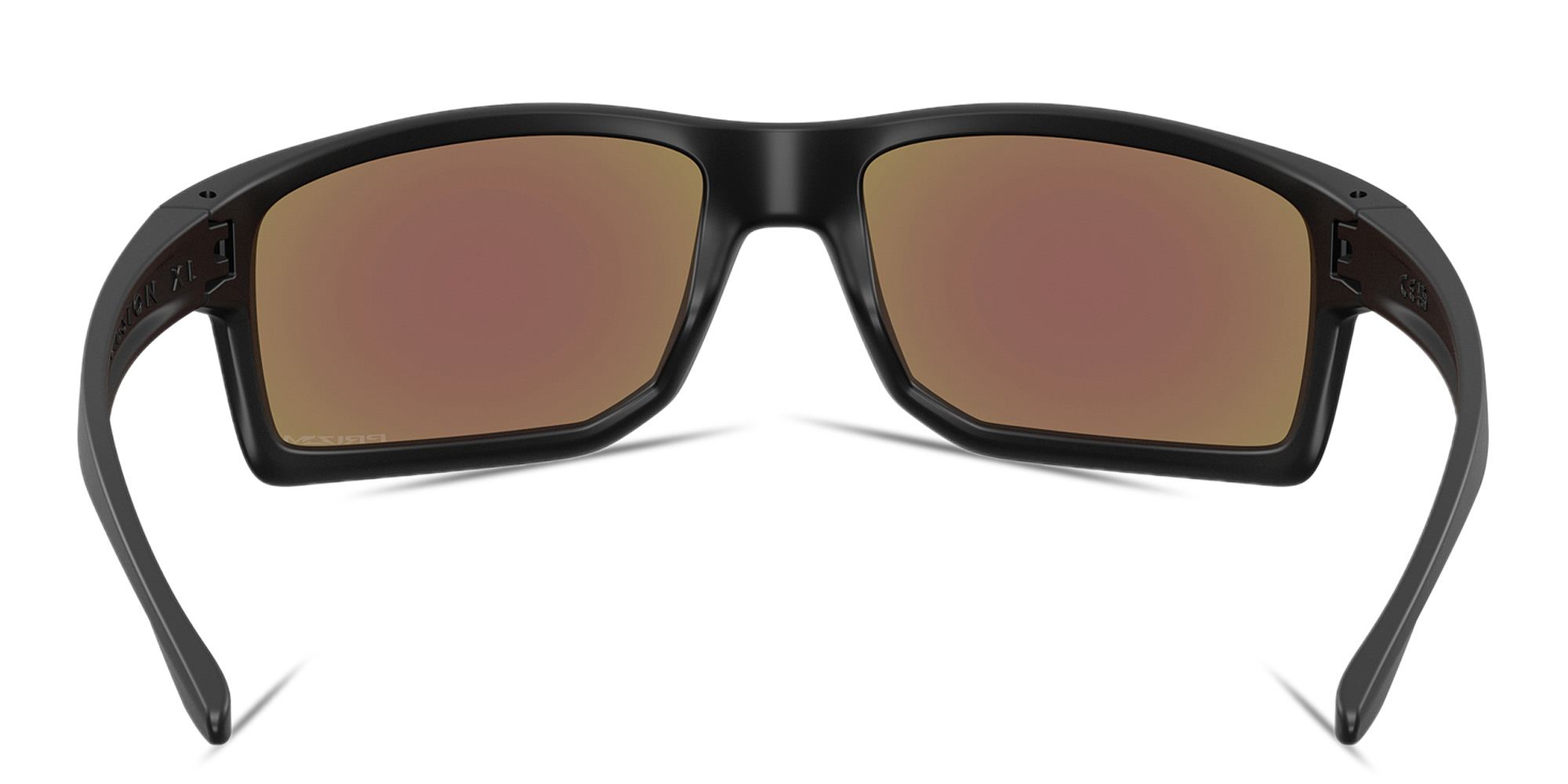 Oakley Gibston XL Rectangle Sunglasses in Matte Black – Product Photo 4