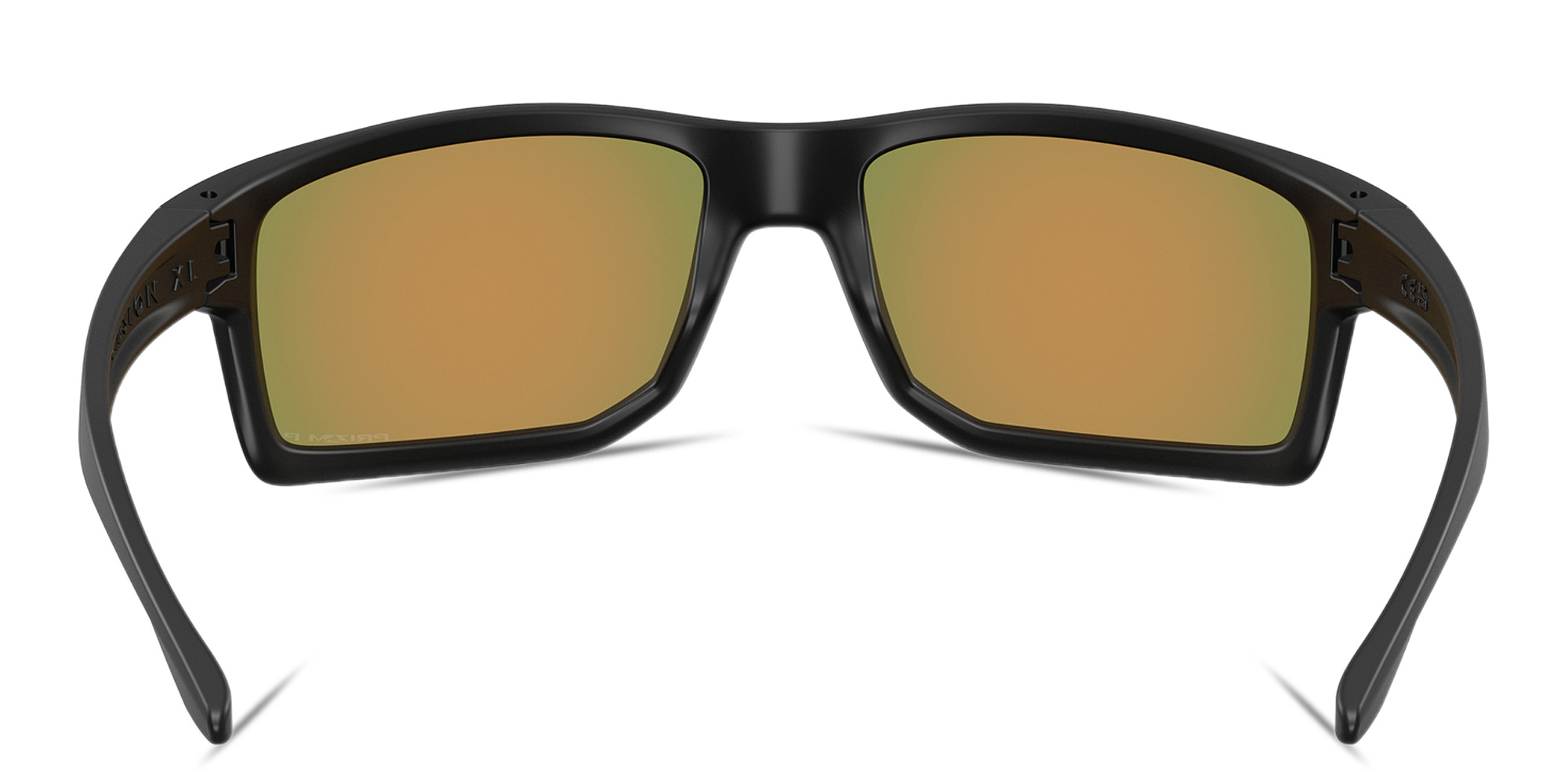 Shop Oakley Gibston XL Rectangle Sunglasses in Matte Black online.