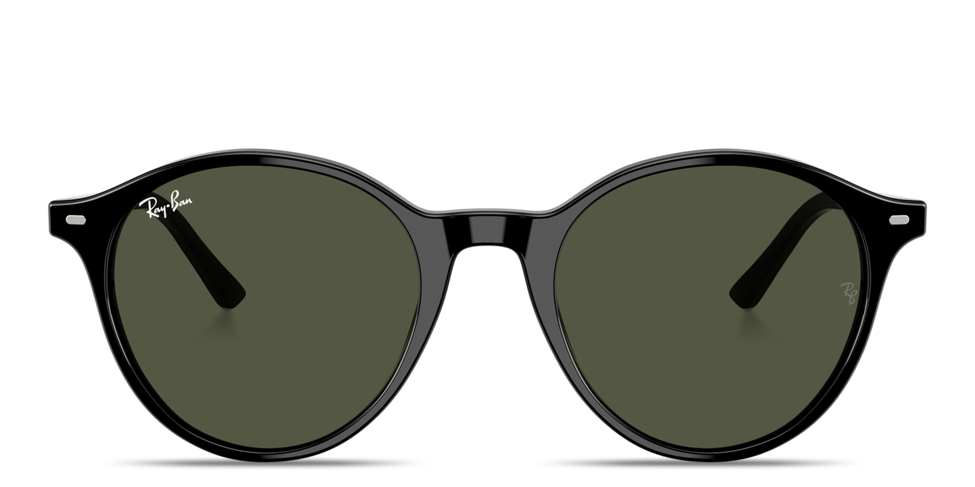 Shop Ray-Ban Bernard Unisex Panthos Sunglasses in Black online.