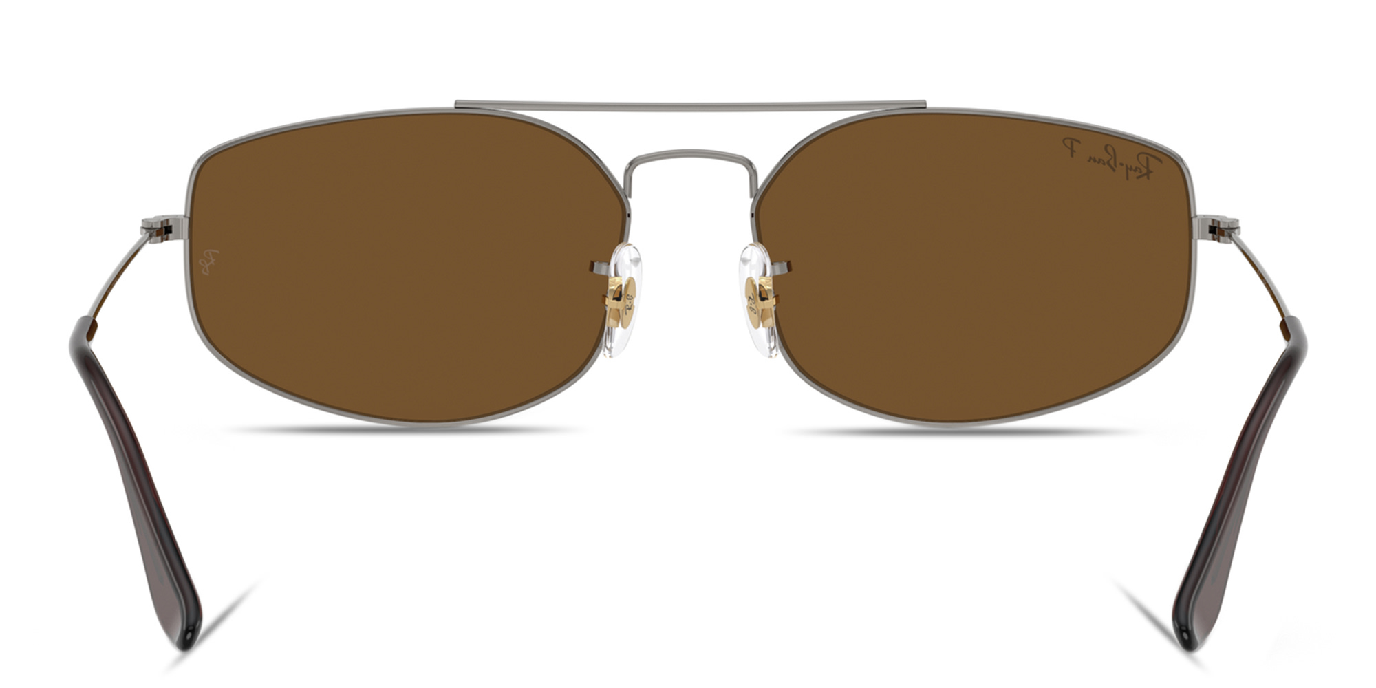 تسوق نظارات شمسية إكسبلورير 5 بإطار غير منتظم للجنسين راي بان بلون رصاصي أونلاين.