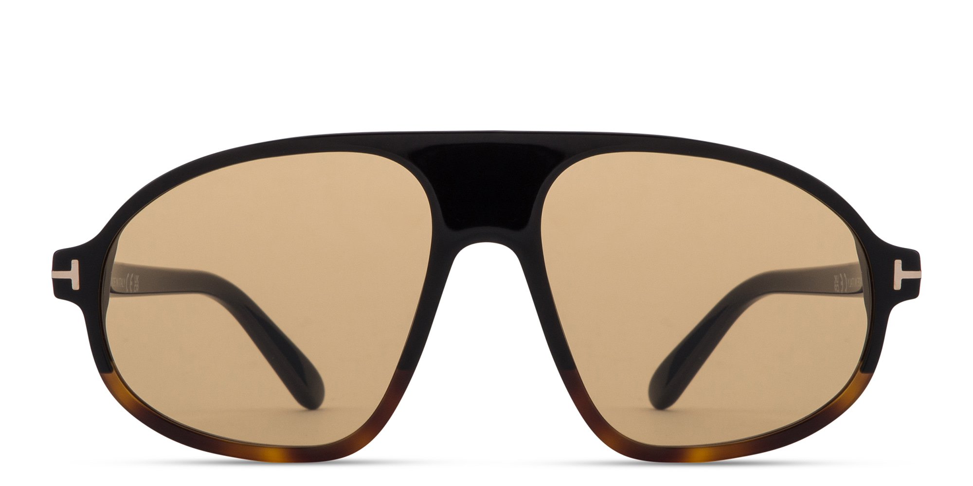 Shop TOM FORD Erol Pilot Sunglasses in Havana online.