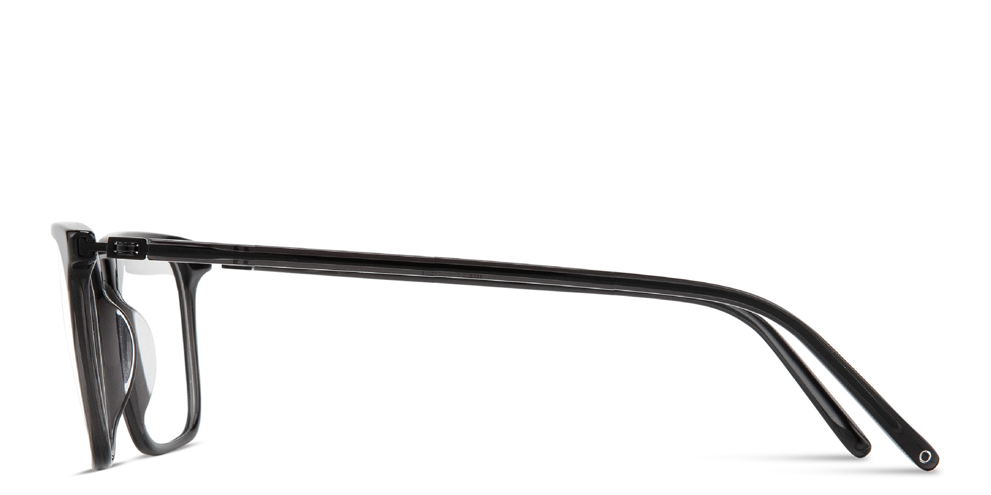 Shop MONOSTROM Rectangle Eyeglasses in Black online.