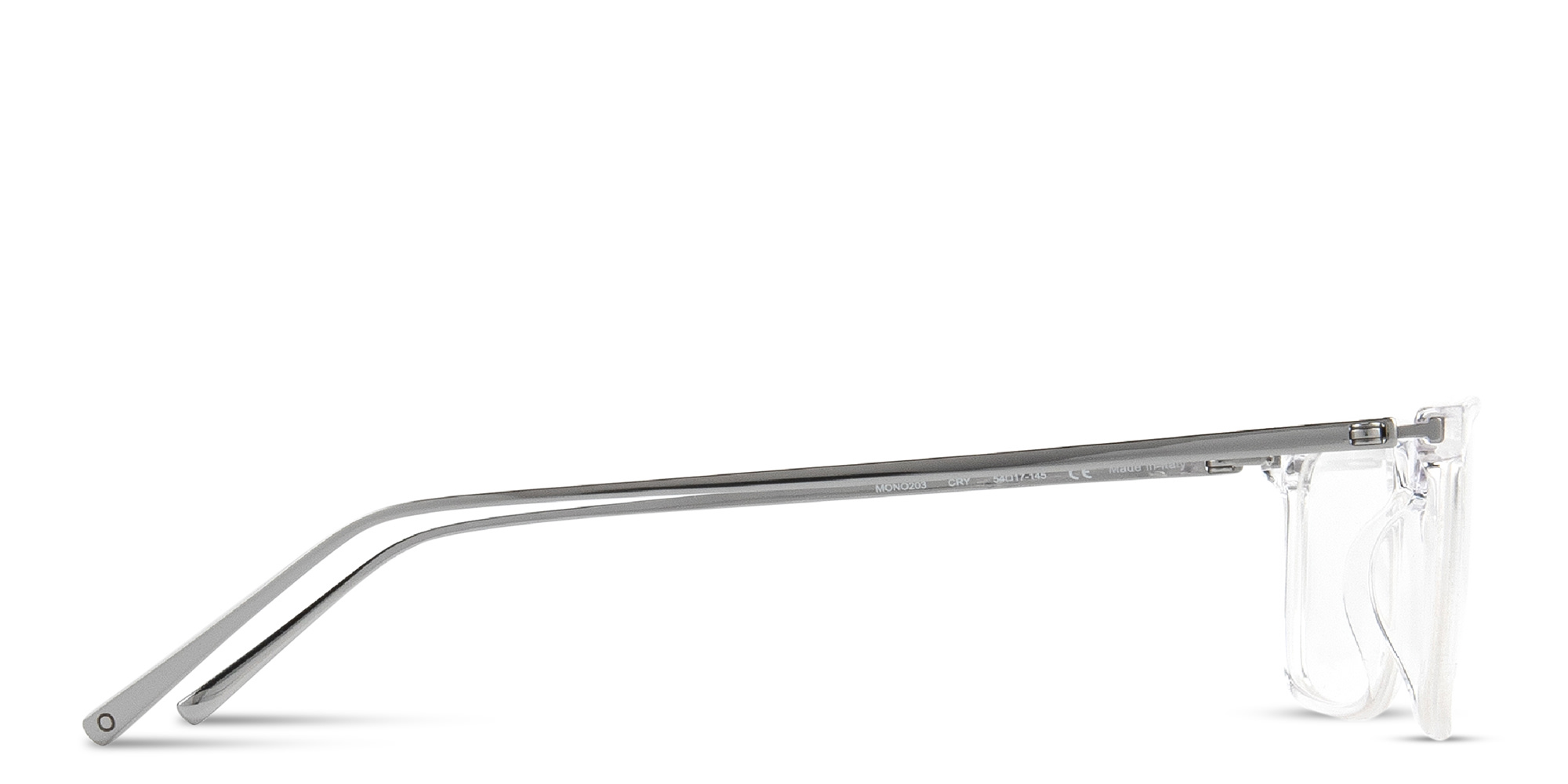 MONOSTROM Rectangle Eyeglasses in Clear – Product Photo 3